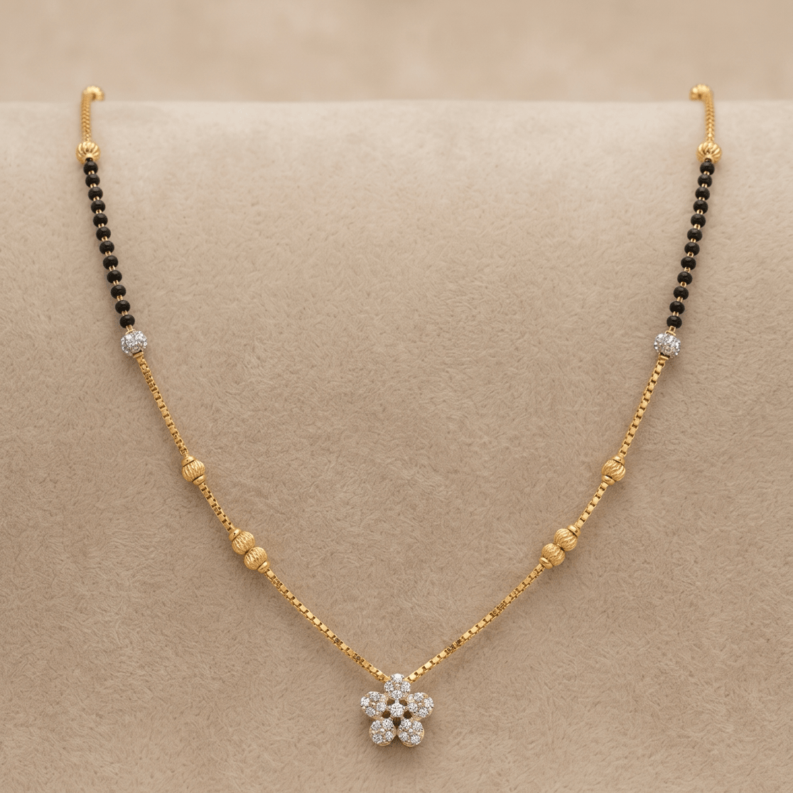 black beeds ( mangalsutra )