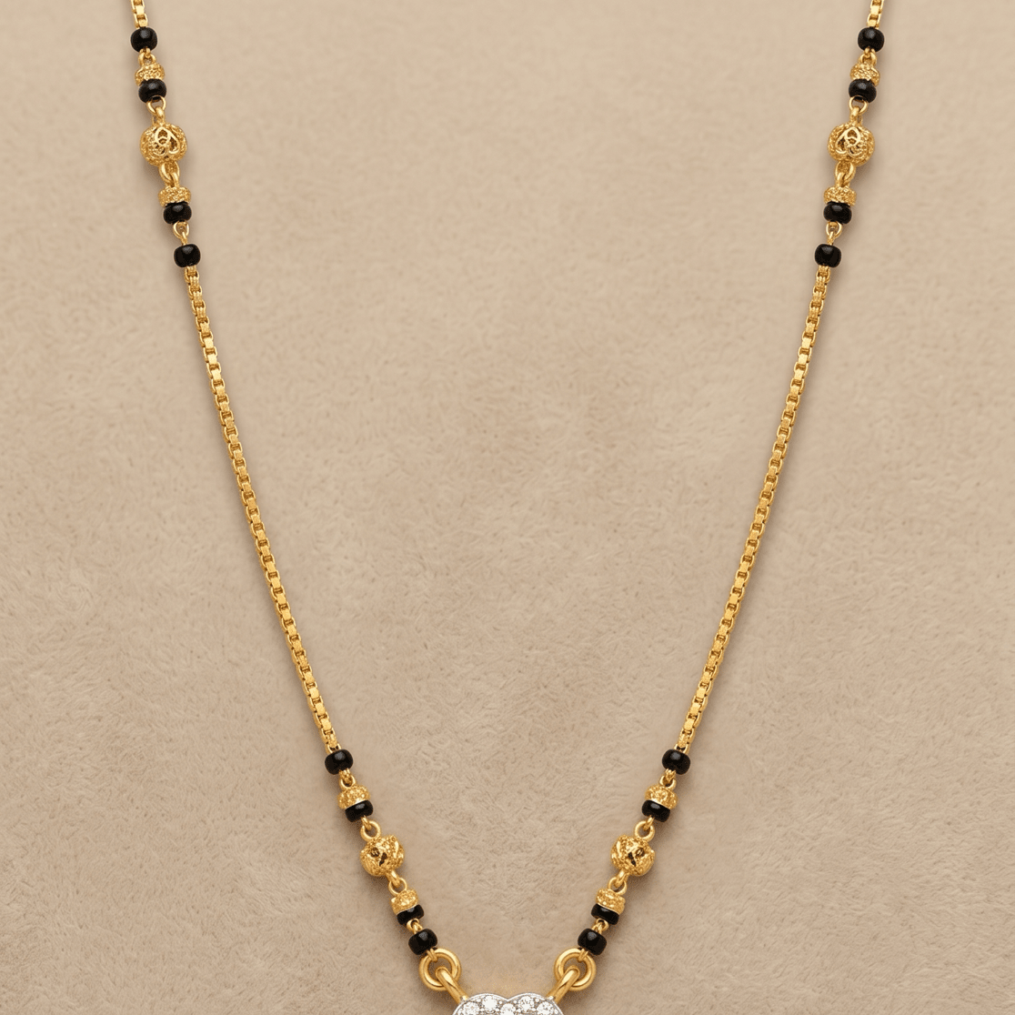 black beeds (mangalsutra)