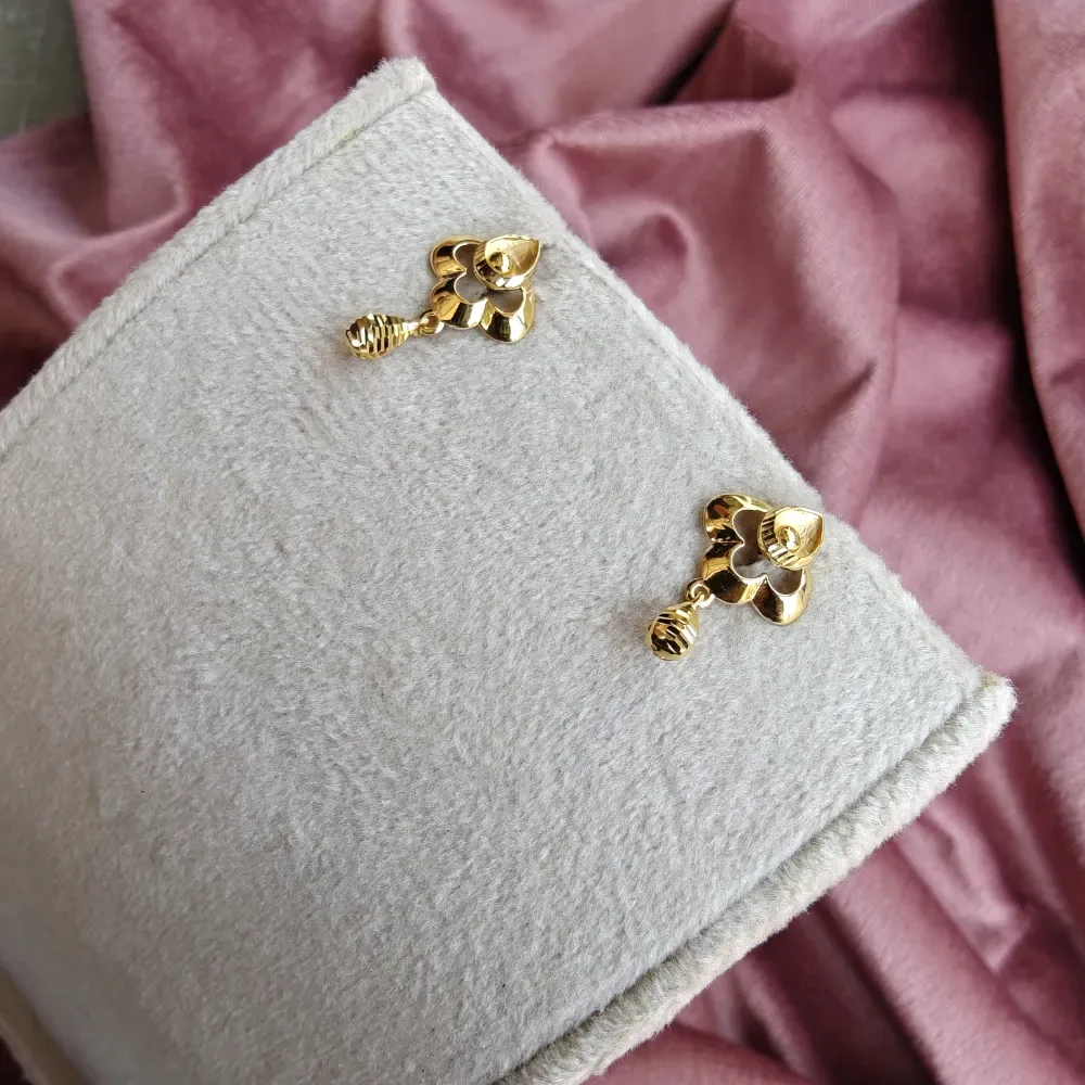 Paper Casting Ear Rings