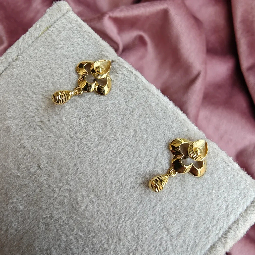 Paper Casting Ear Rings