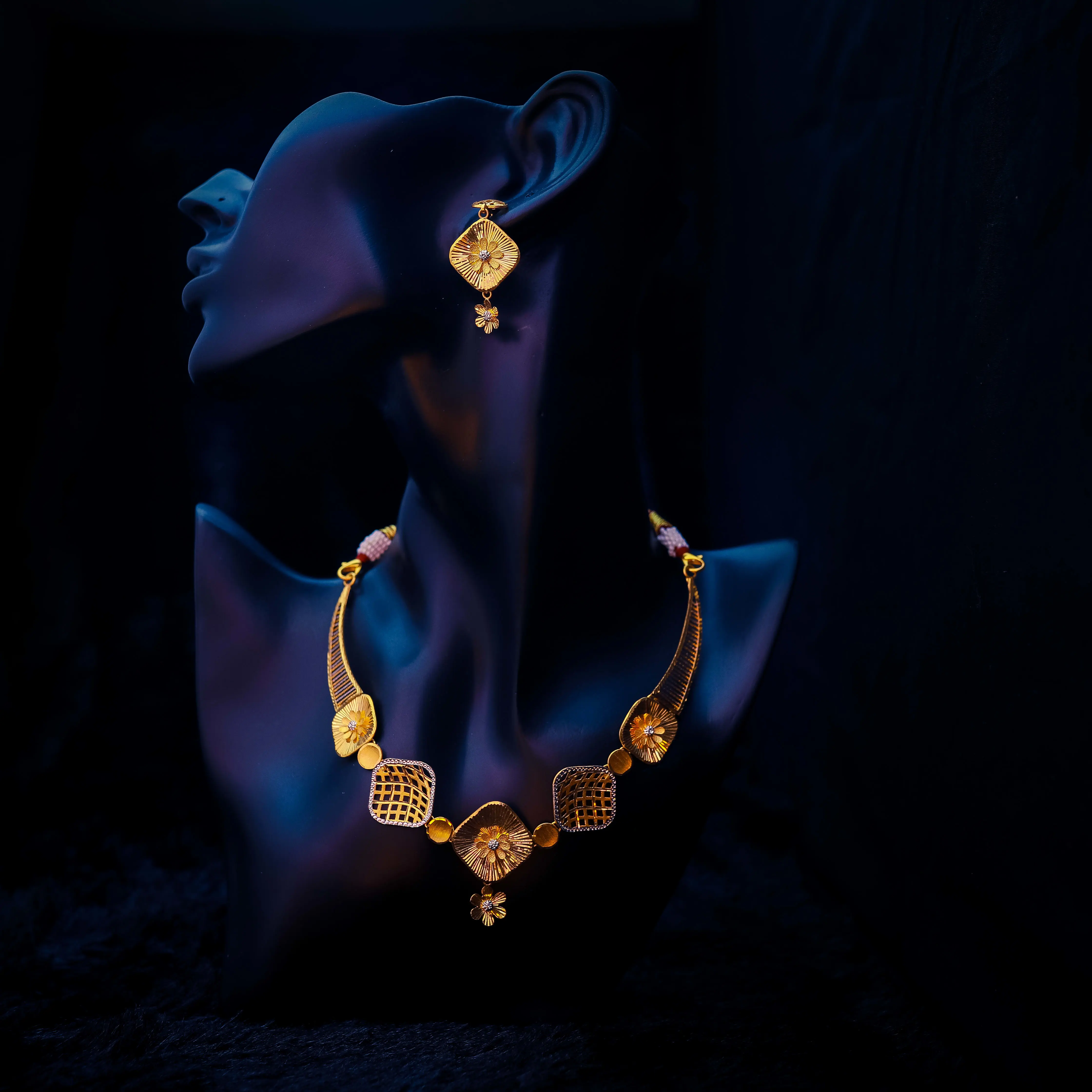 Necklace With Earrings