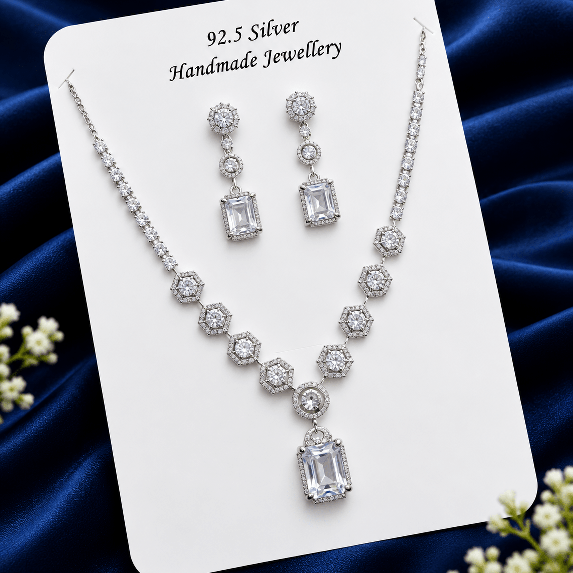 The Authority 92.5 Sterling Silver Women's Neckpiece