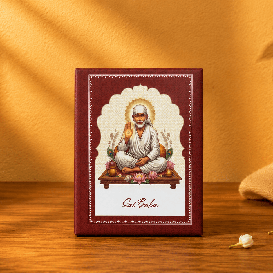 Sai Baba Silver Coin