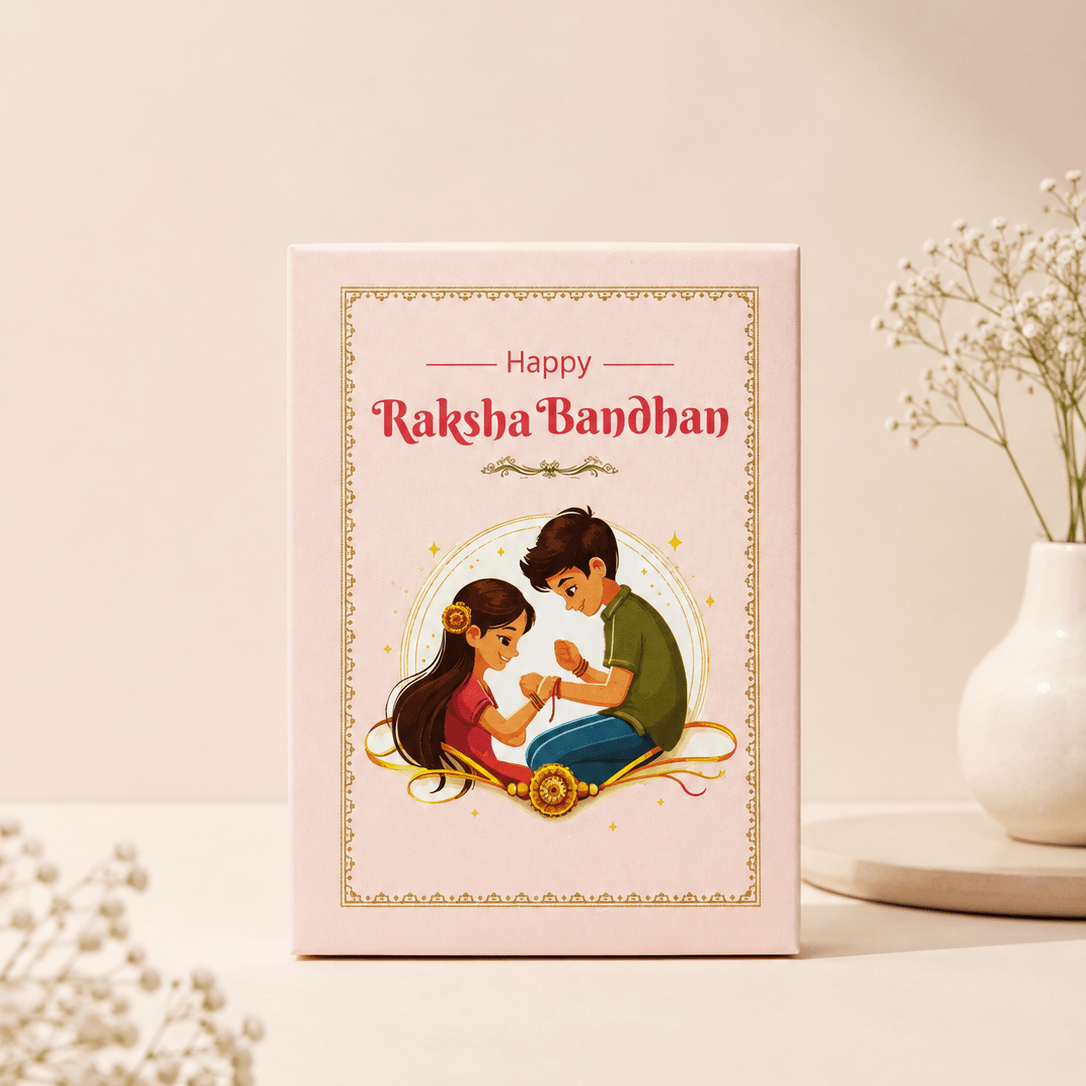 Rakhi Gifting Coin (Pink)
