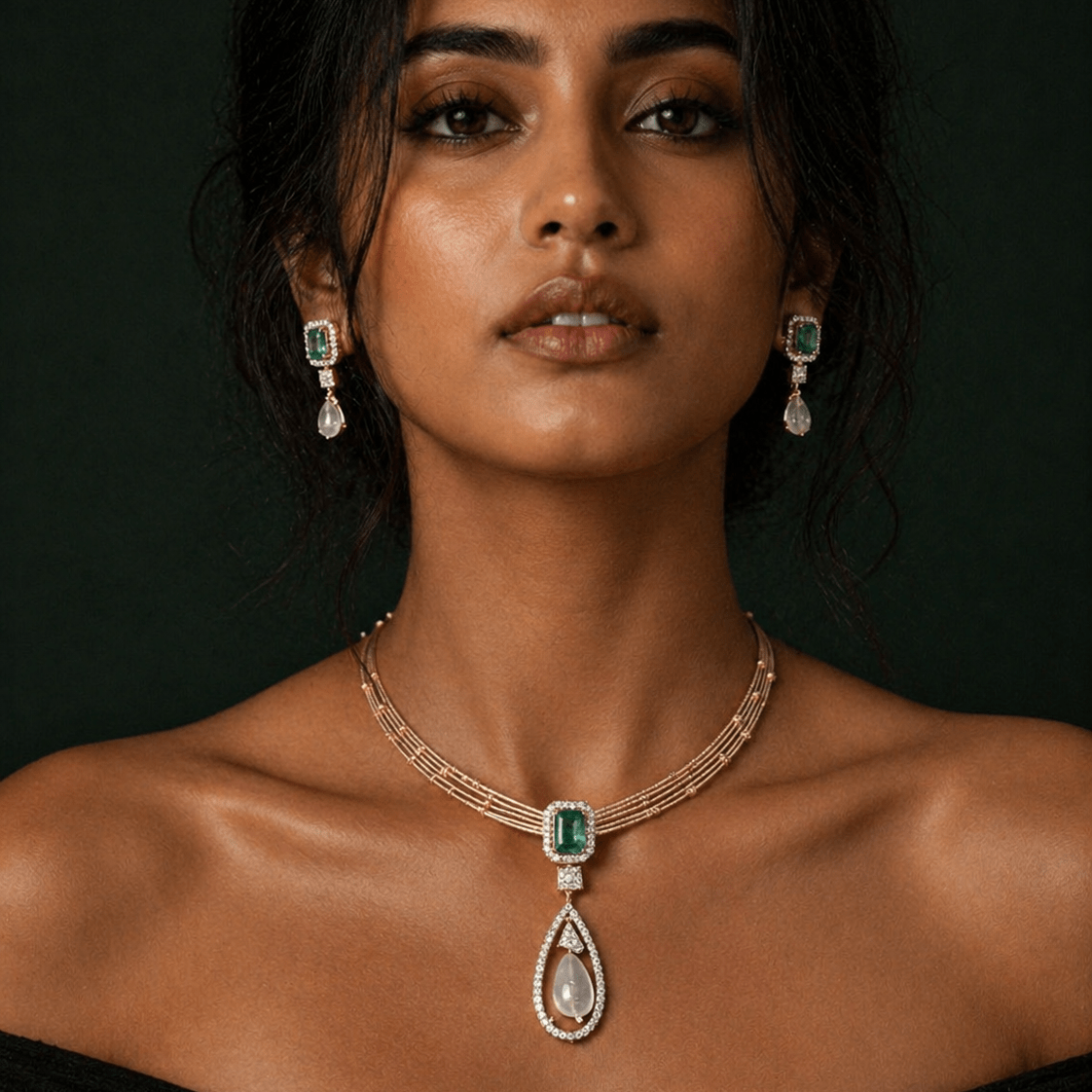 Aurelia Drop Necklace