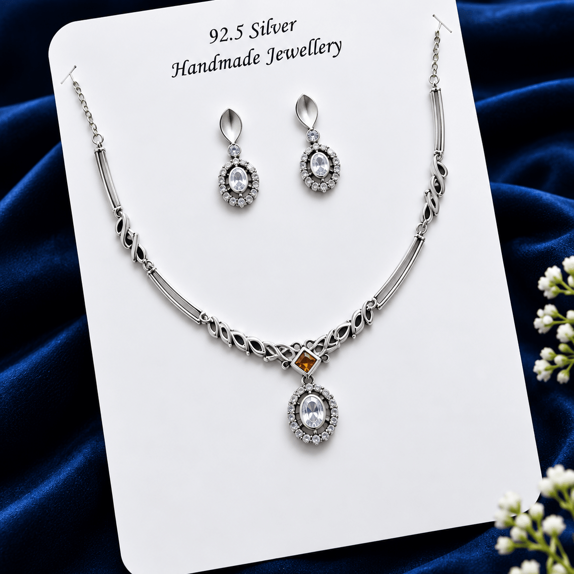 The Game 92.5 Sterling Silver Women's Neckpiece