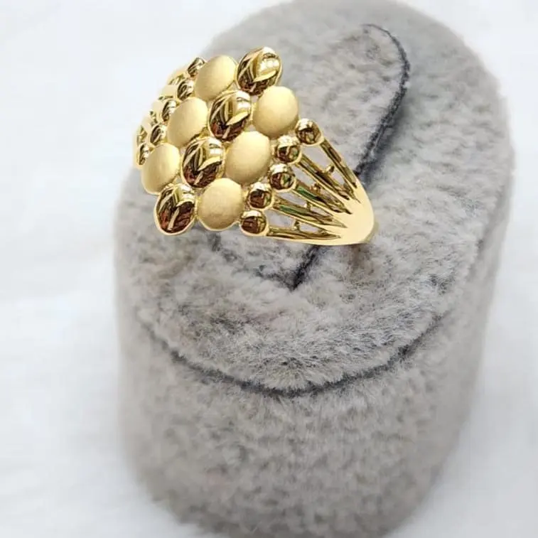 Golden Orb Cluster Women's Ring
