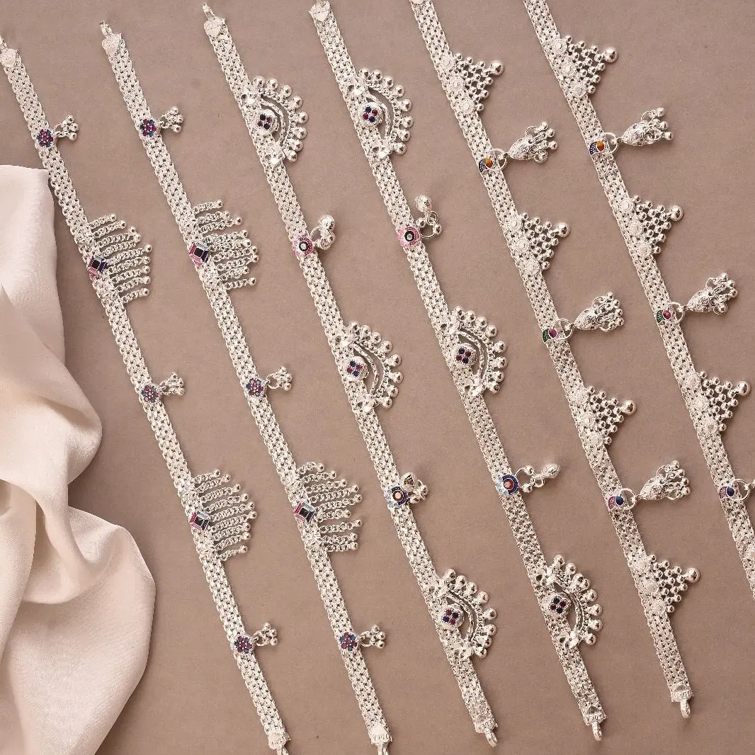 Fancy Layered Anklets