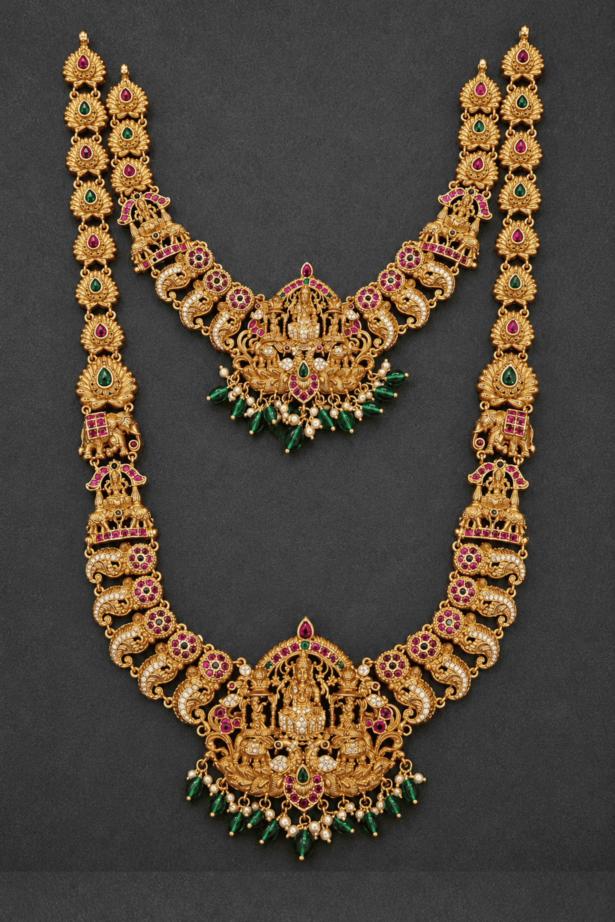 Mahalakshmi Floral Bridal Haram