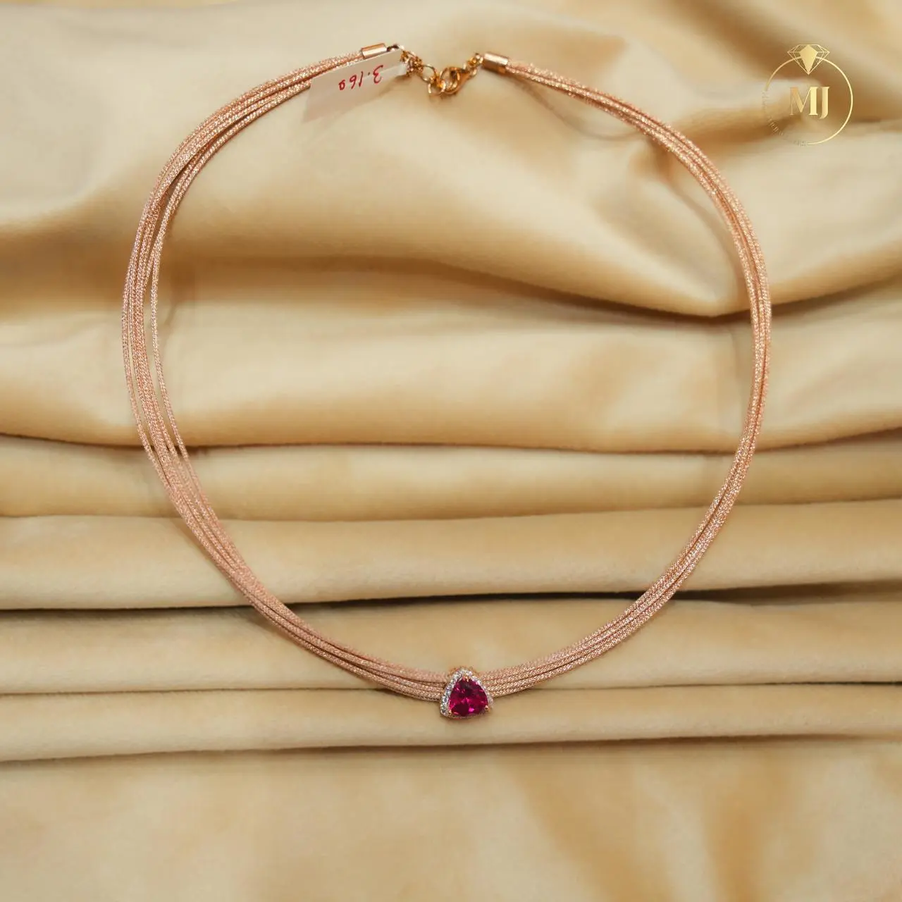 Ruby Essence Minimal Choker