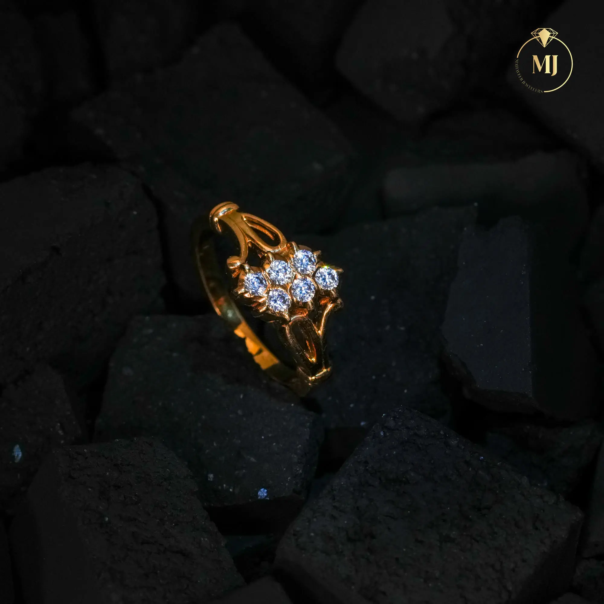 Luminous Gold Ring