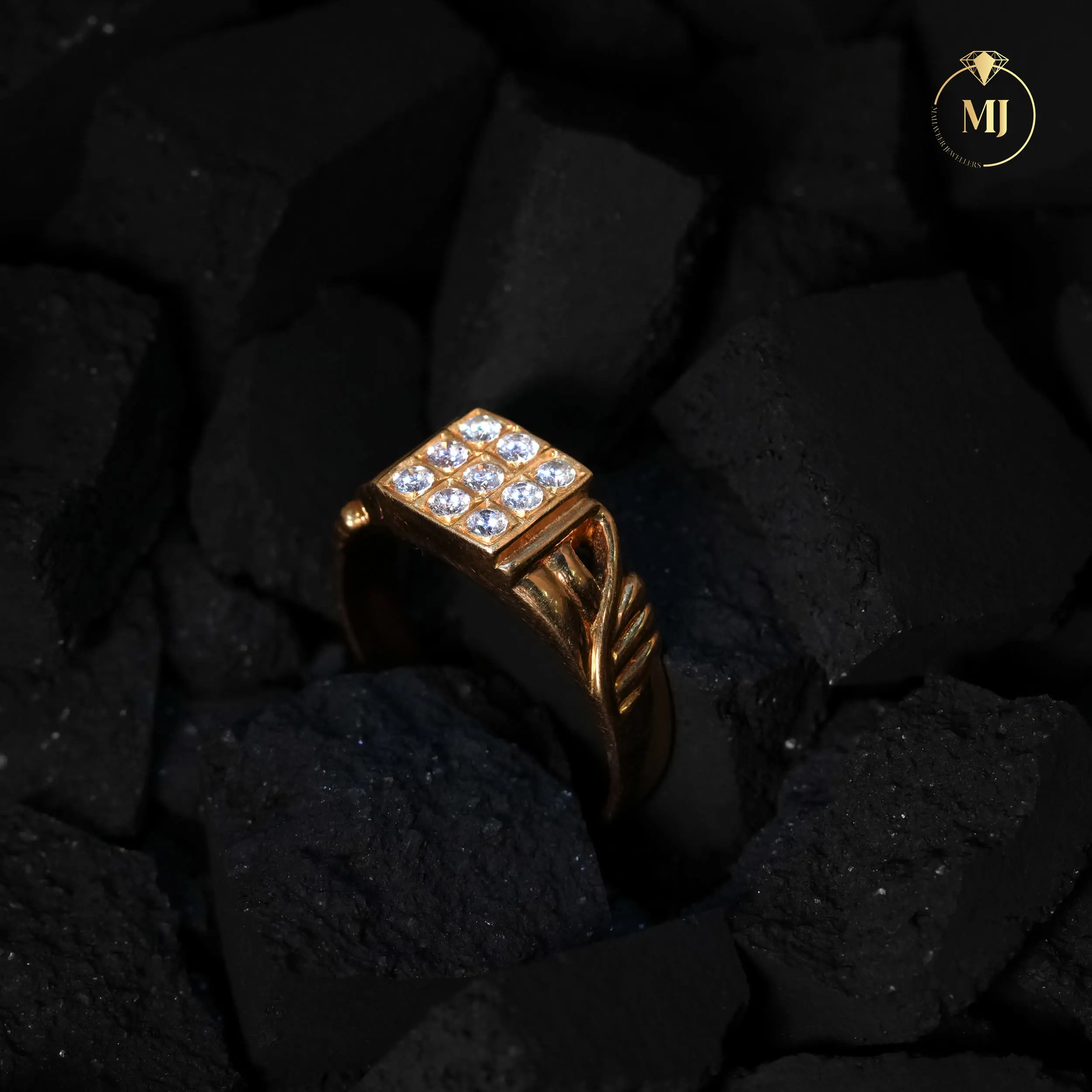 Azure Glow Ring
