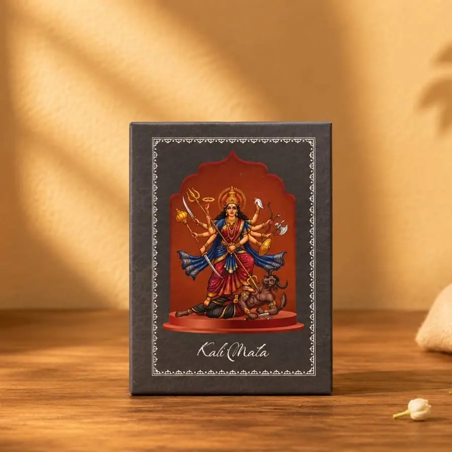 Kali  Mata Silver Coin
