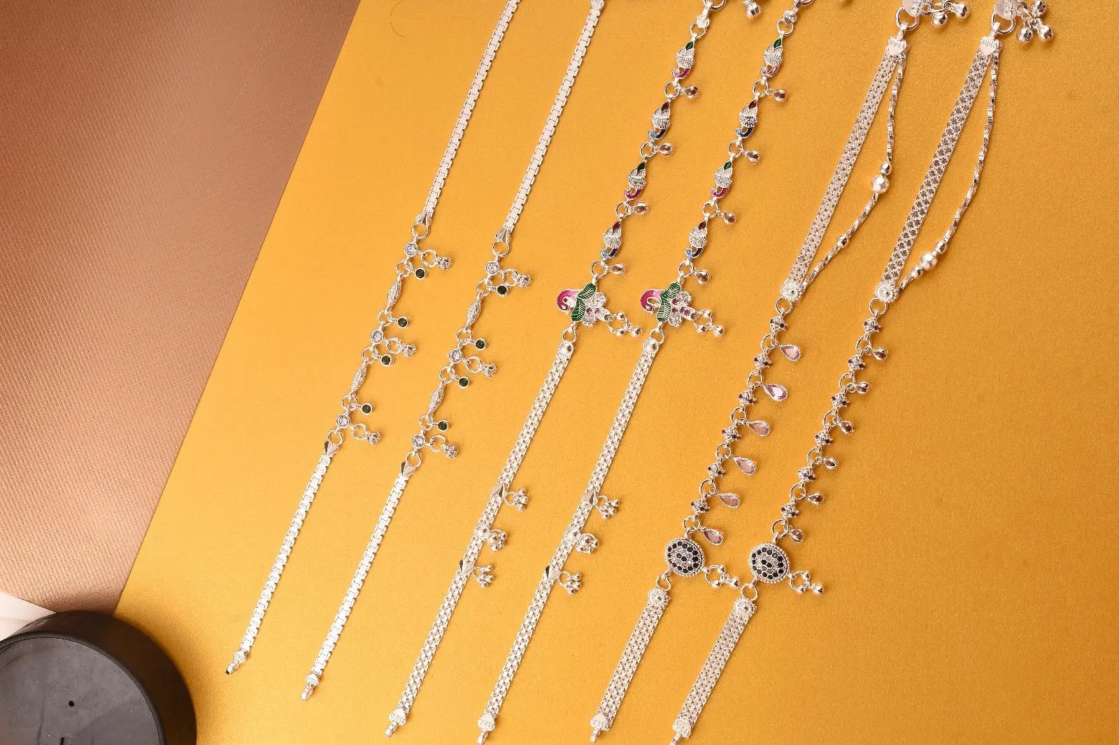 Bold  Layered Anklets