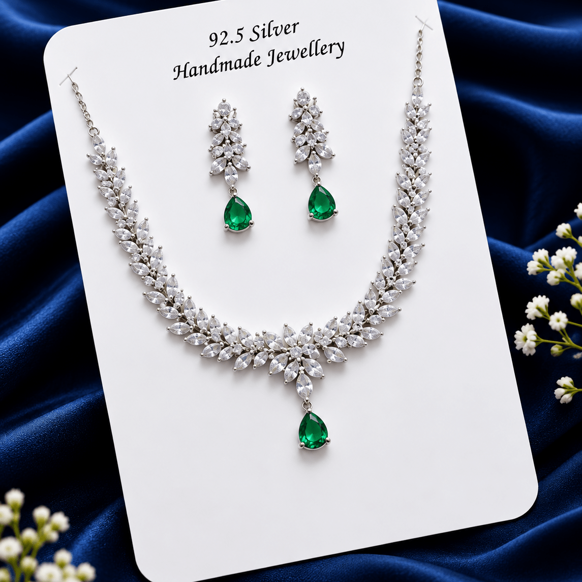 Met Gala 92.5 Sterling Silver Women's Neckpiece