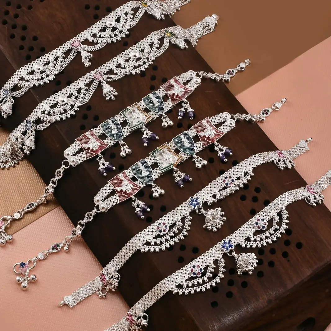 Thanga Saaram Bridal Anklets