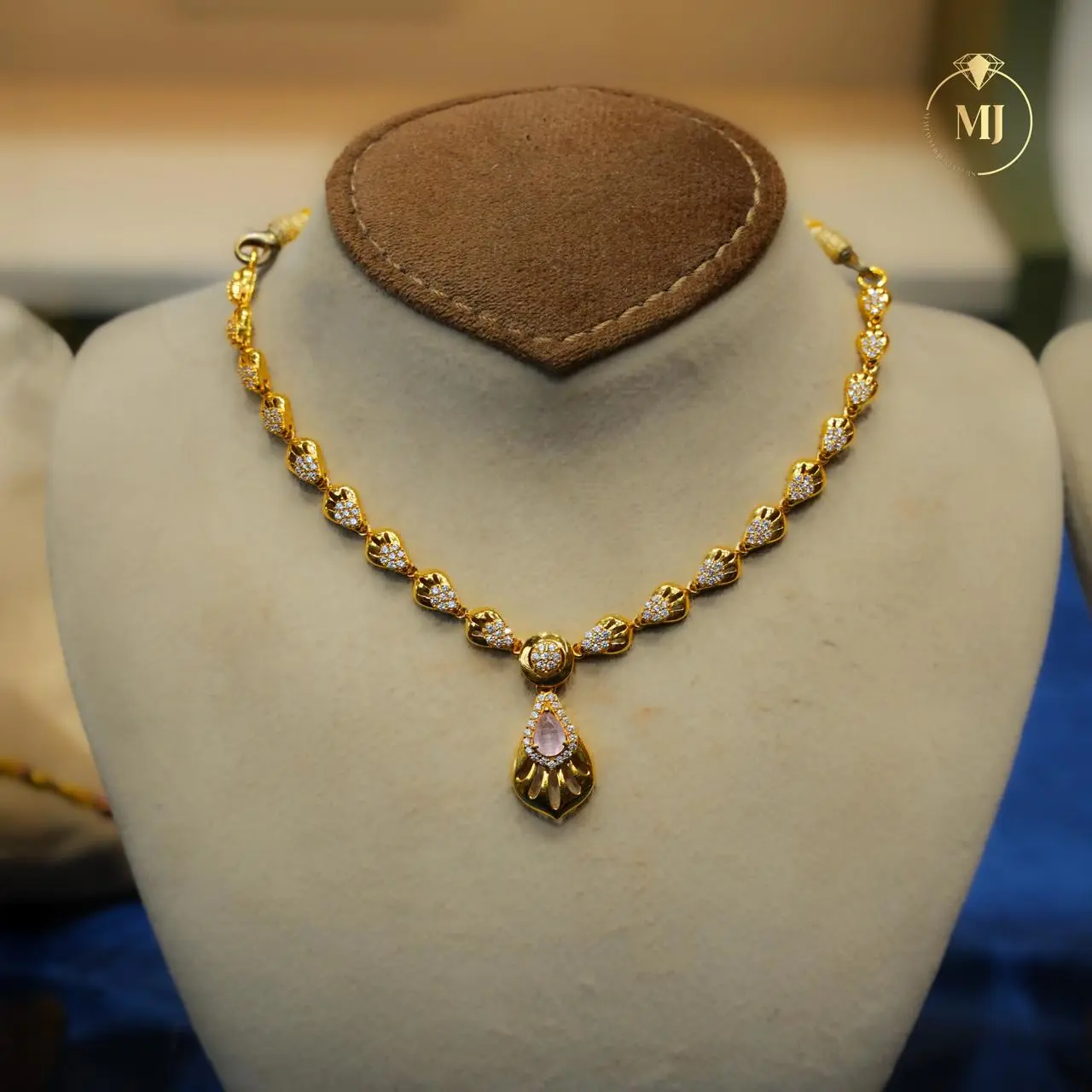 Mrinala Drop Necklace
