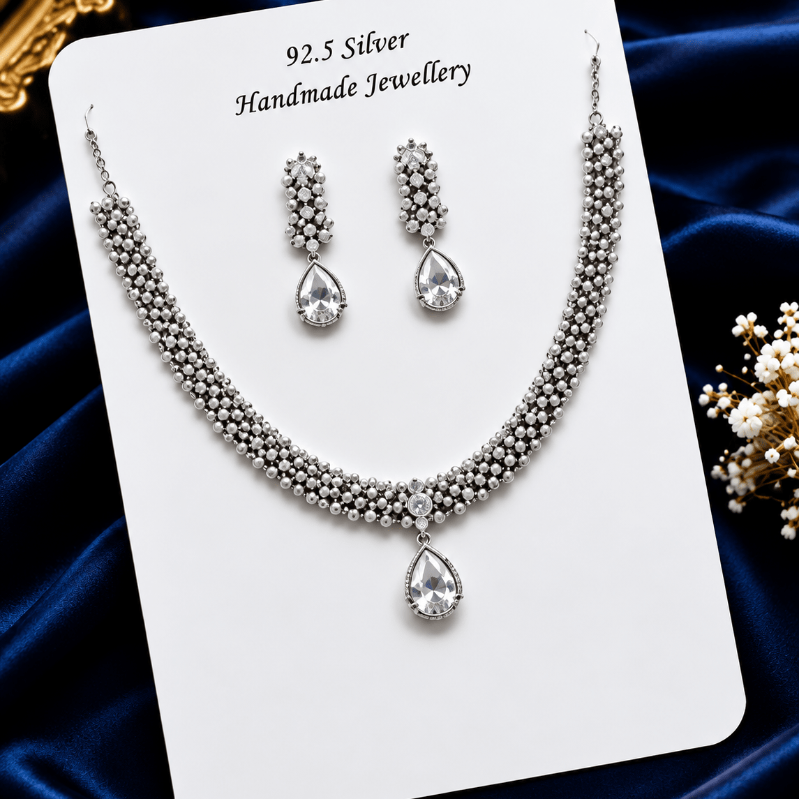 The Dominance 92.5 Sterling Silver Women's Neckpiece