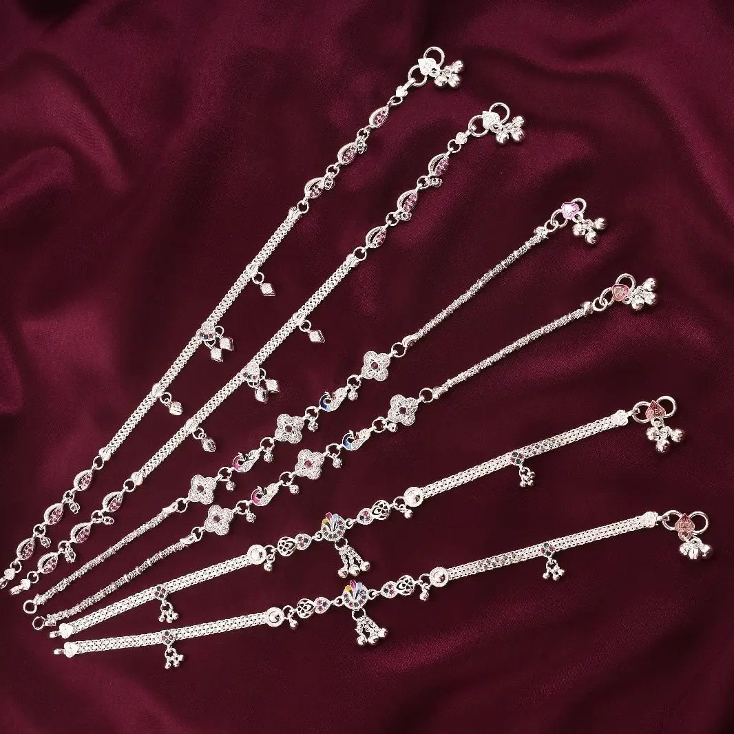 Bell and Blossom Anklets