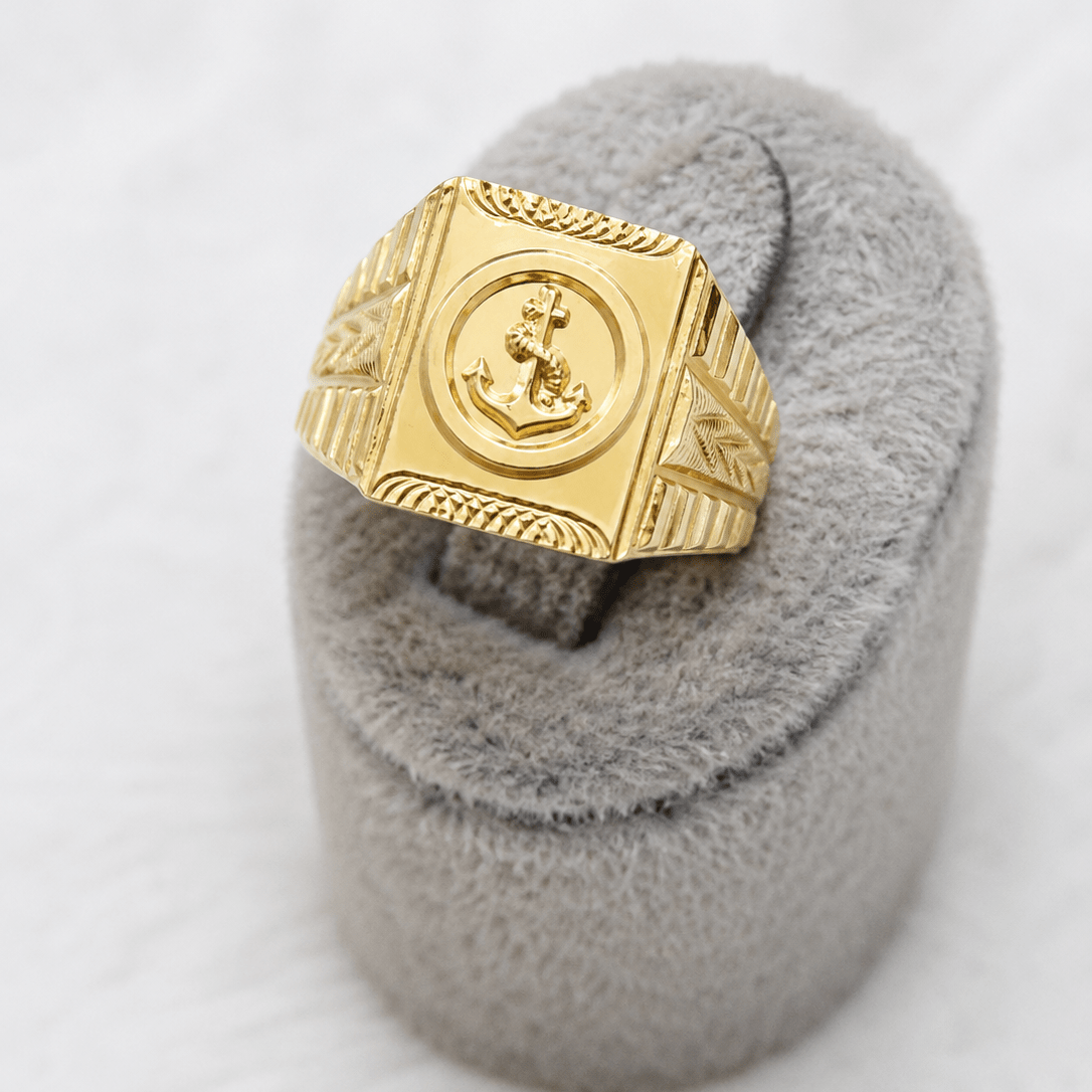Ocean Crest Men's Ring