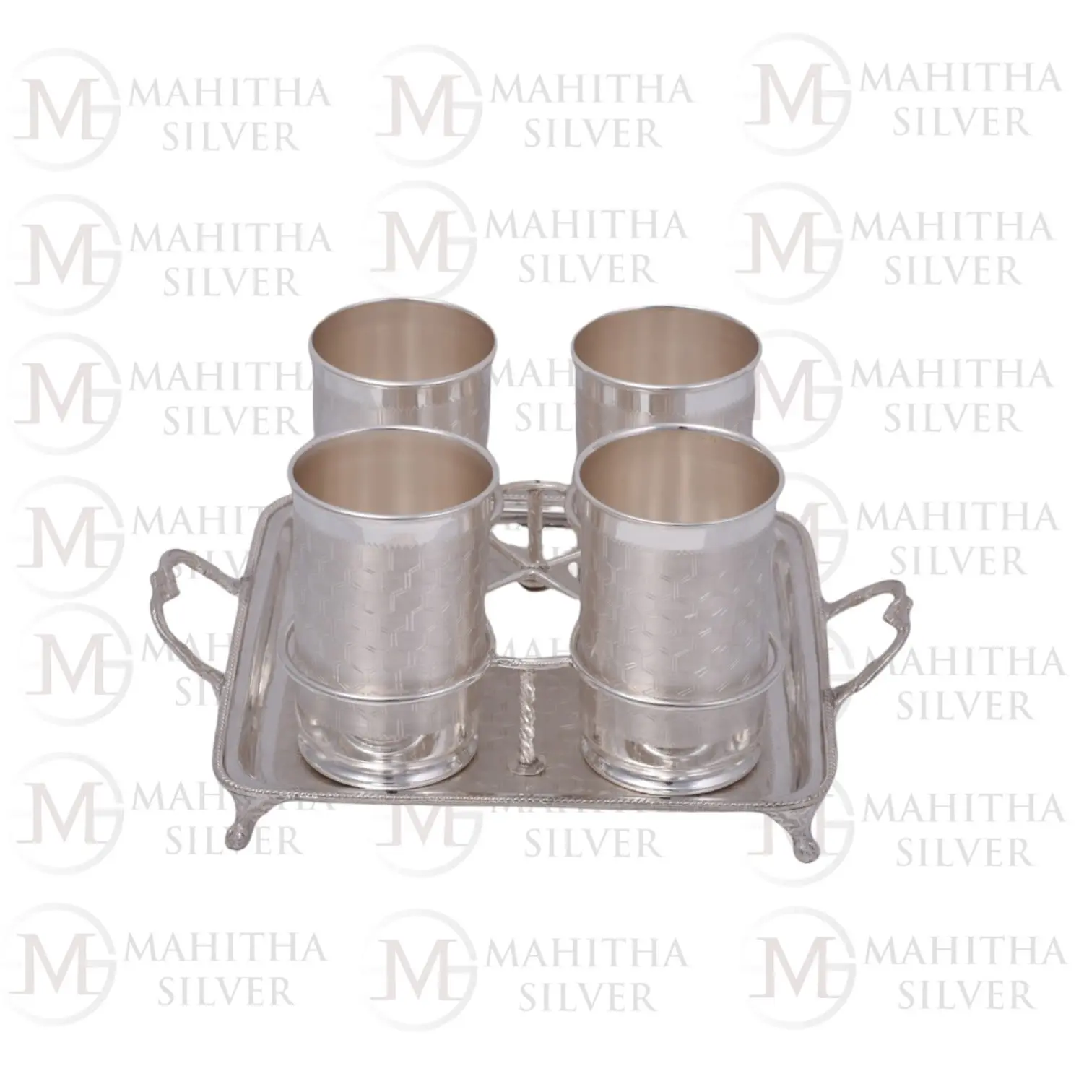 Glass Tray Set