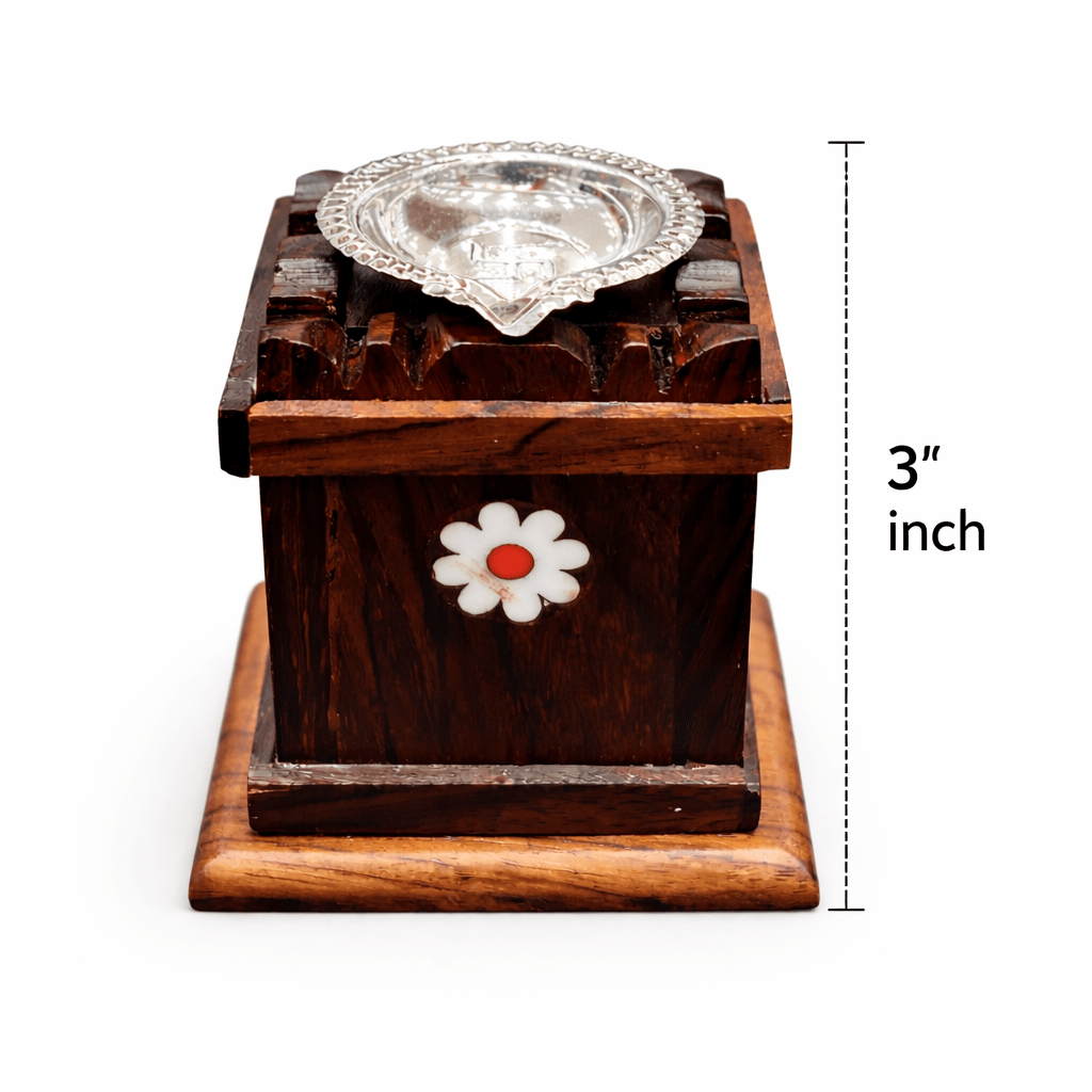 ROSEWOOD TULSI DIYA