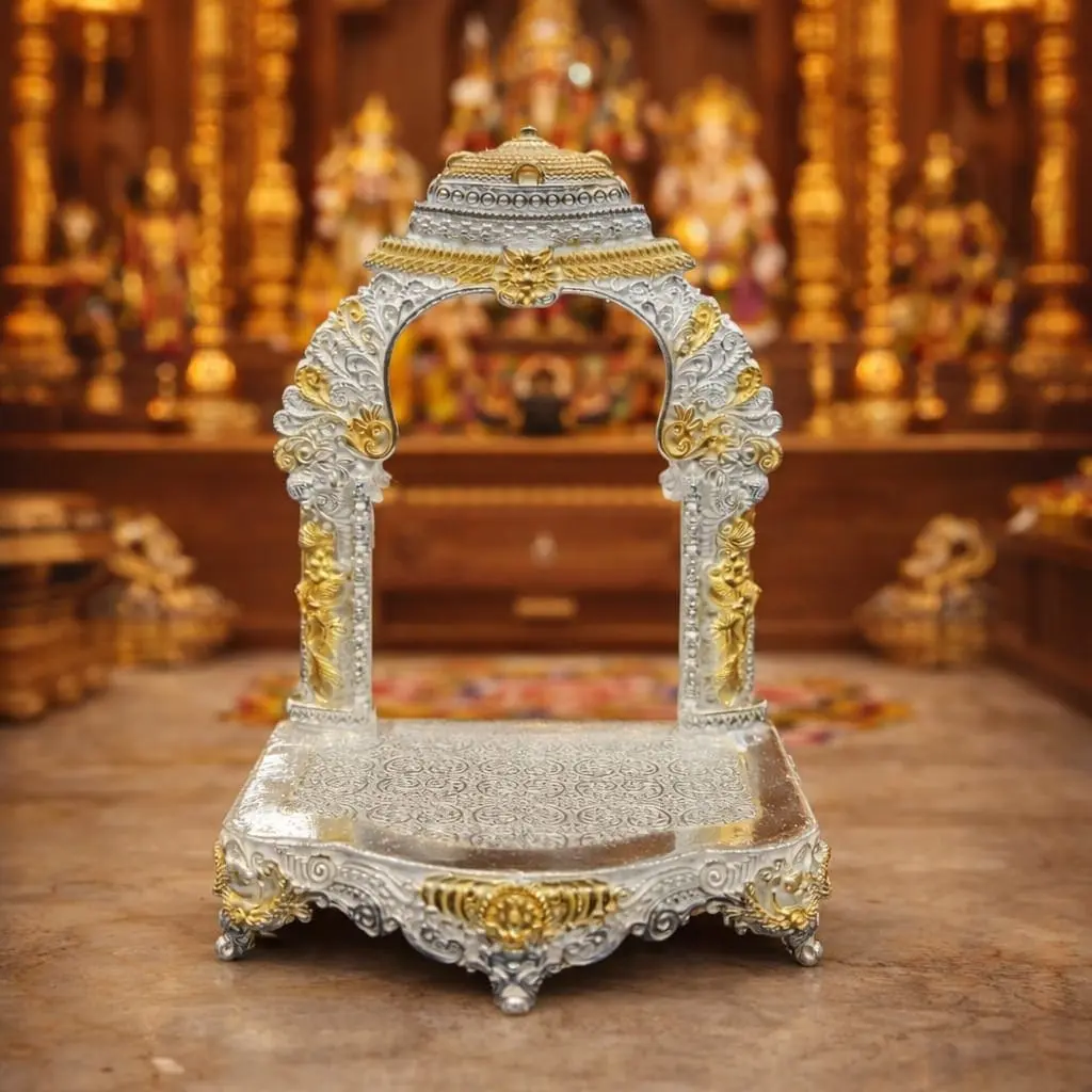 925 GOLD PLATED SIMHASANAM