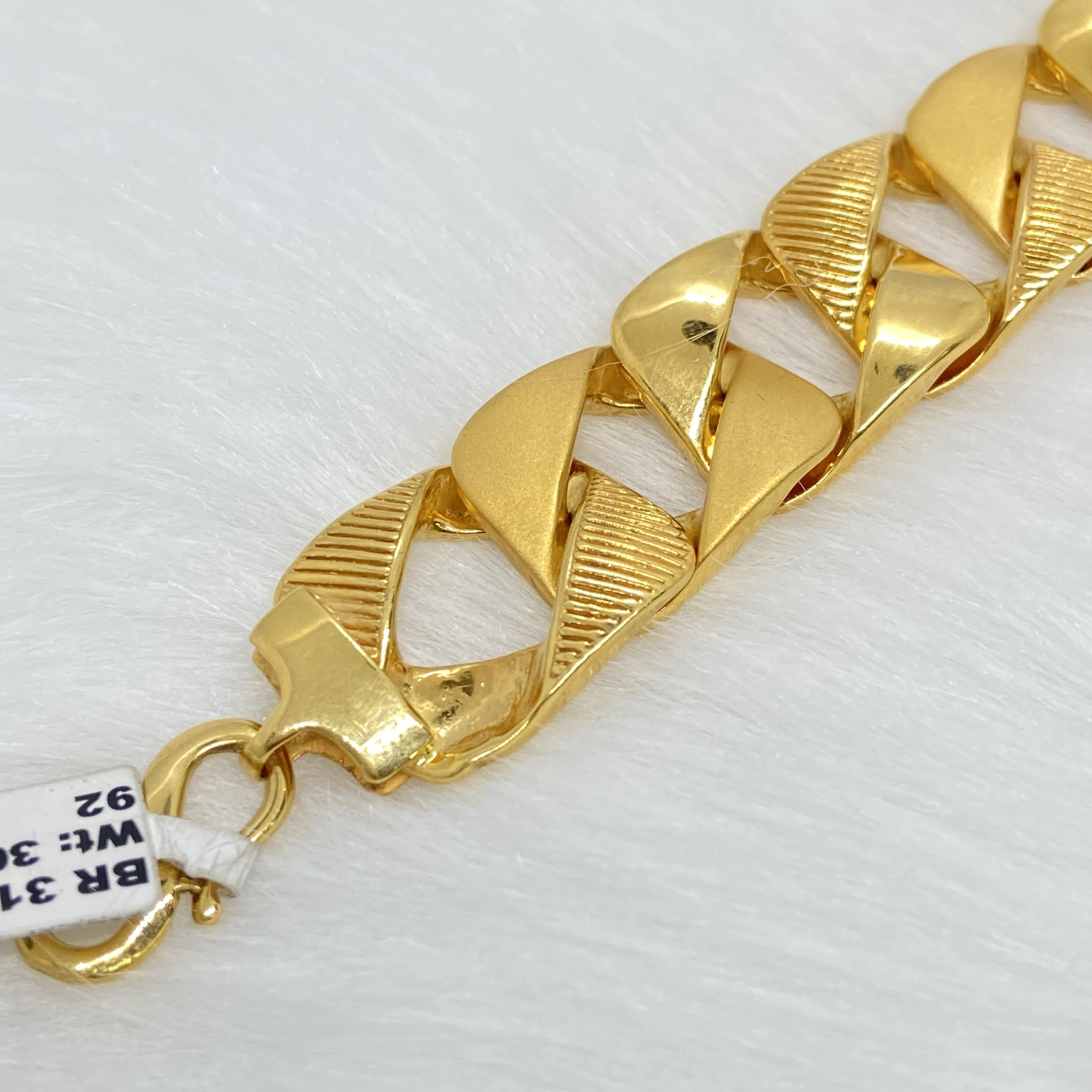 Square Link Electroforming Bracelet