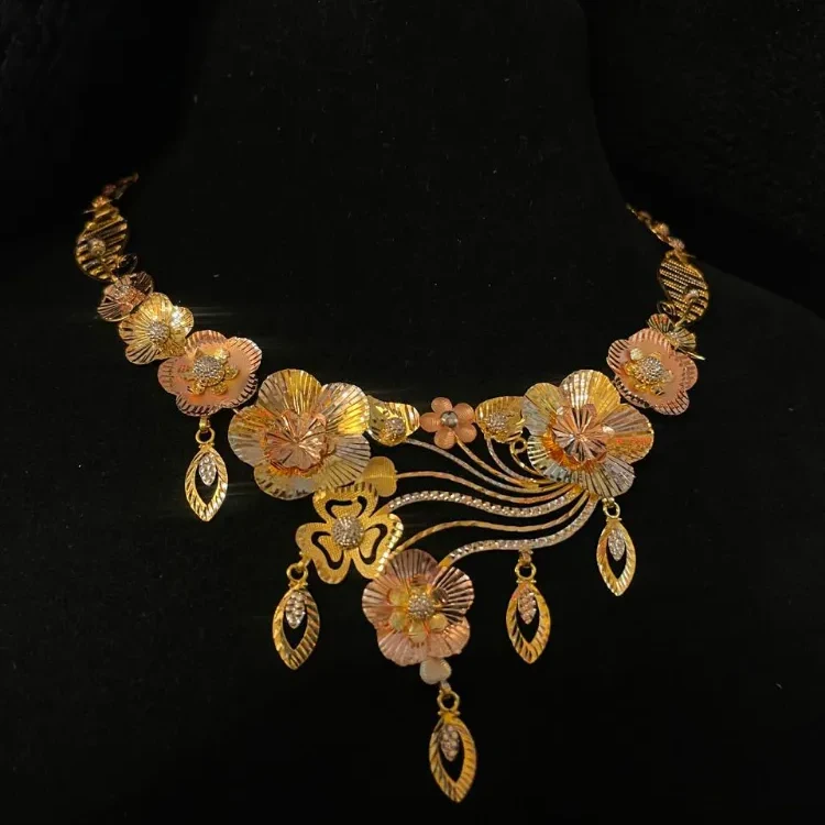 Rose Gold Antique Necklace