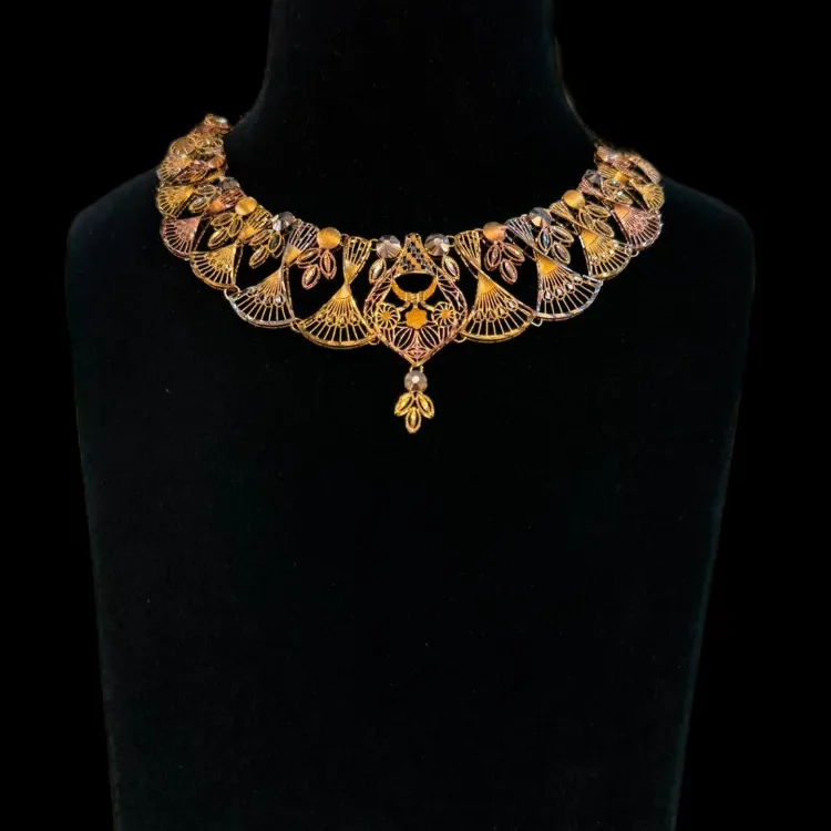 Rose Gold Designer Necklace