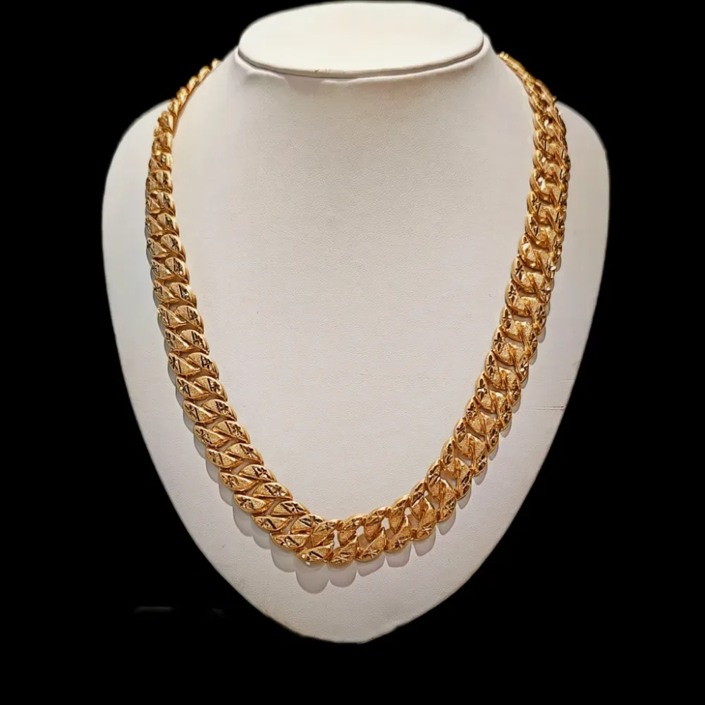 Hollow Cuban chain