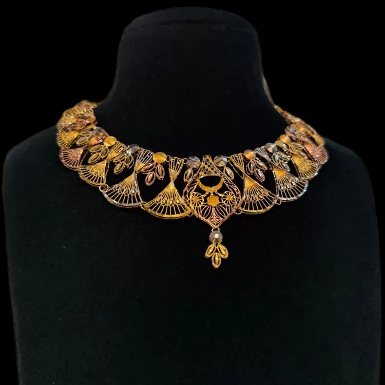 Rose Gold Designer Necklace