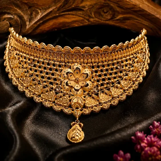 Rajsi Pushpa Heritage Choker