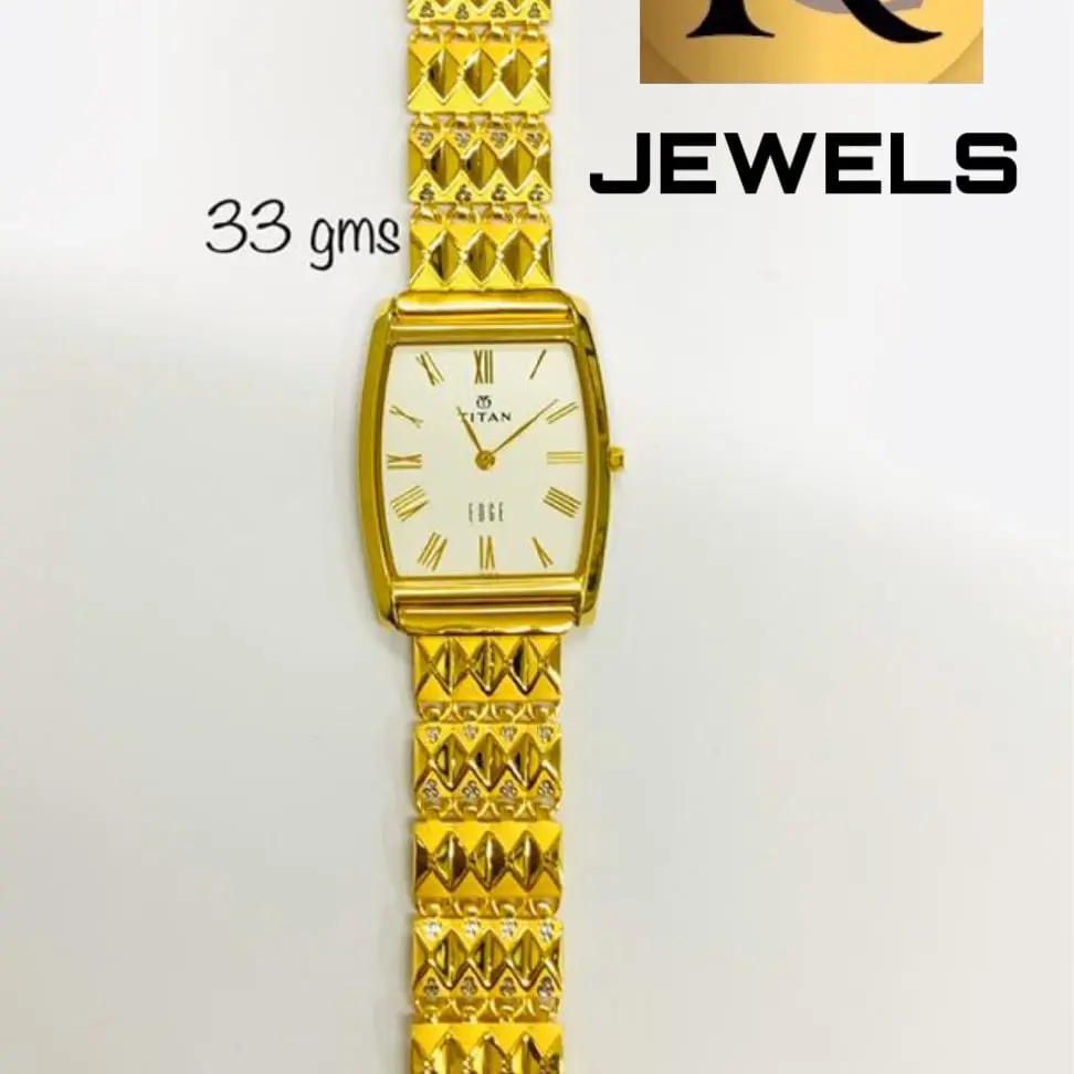 Gold Mens Watch