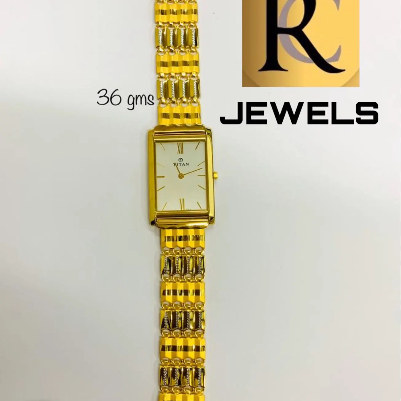 Gold Mens Watch