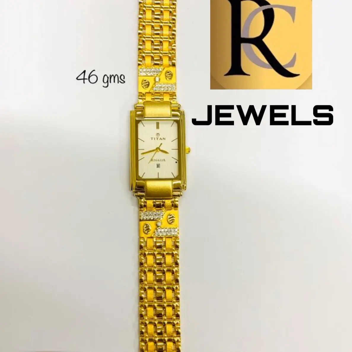 Gold Men Watch