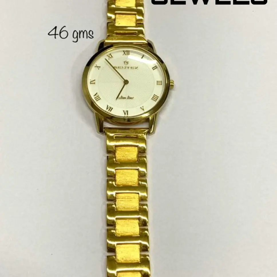 Gold Mens Watch