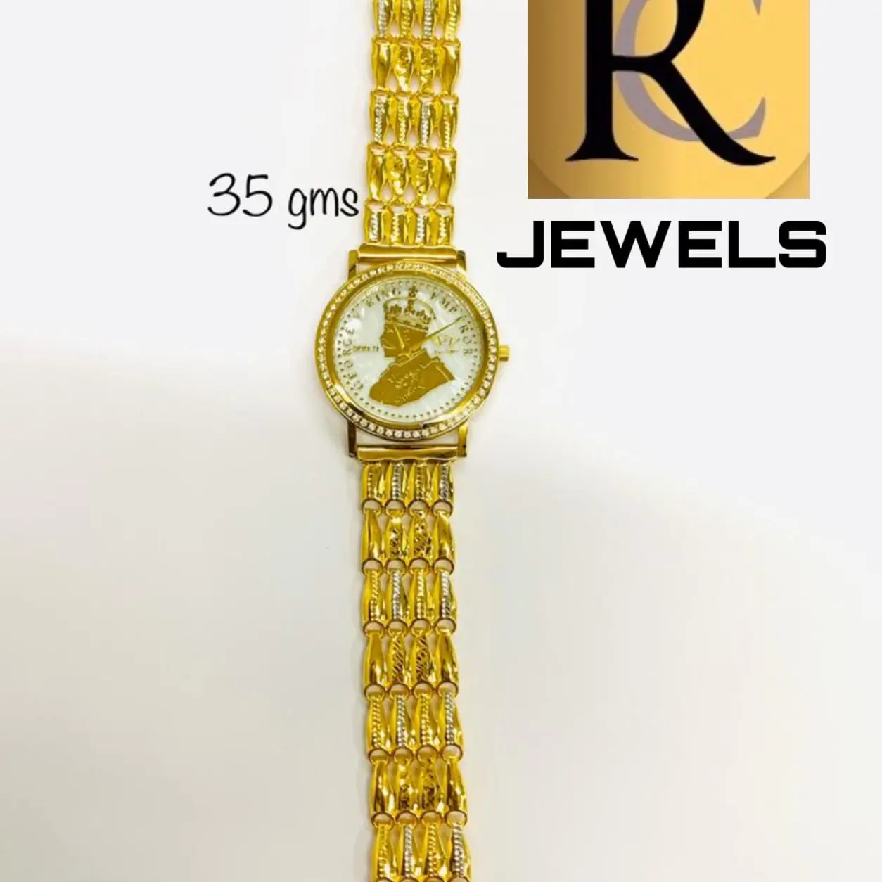 Gold Mens Watch