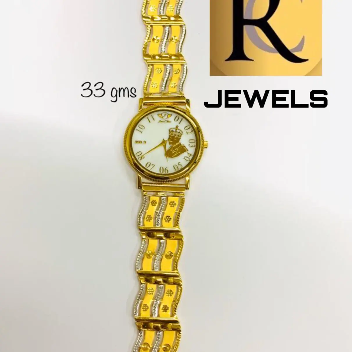 Gold Mens Watch
