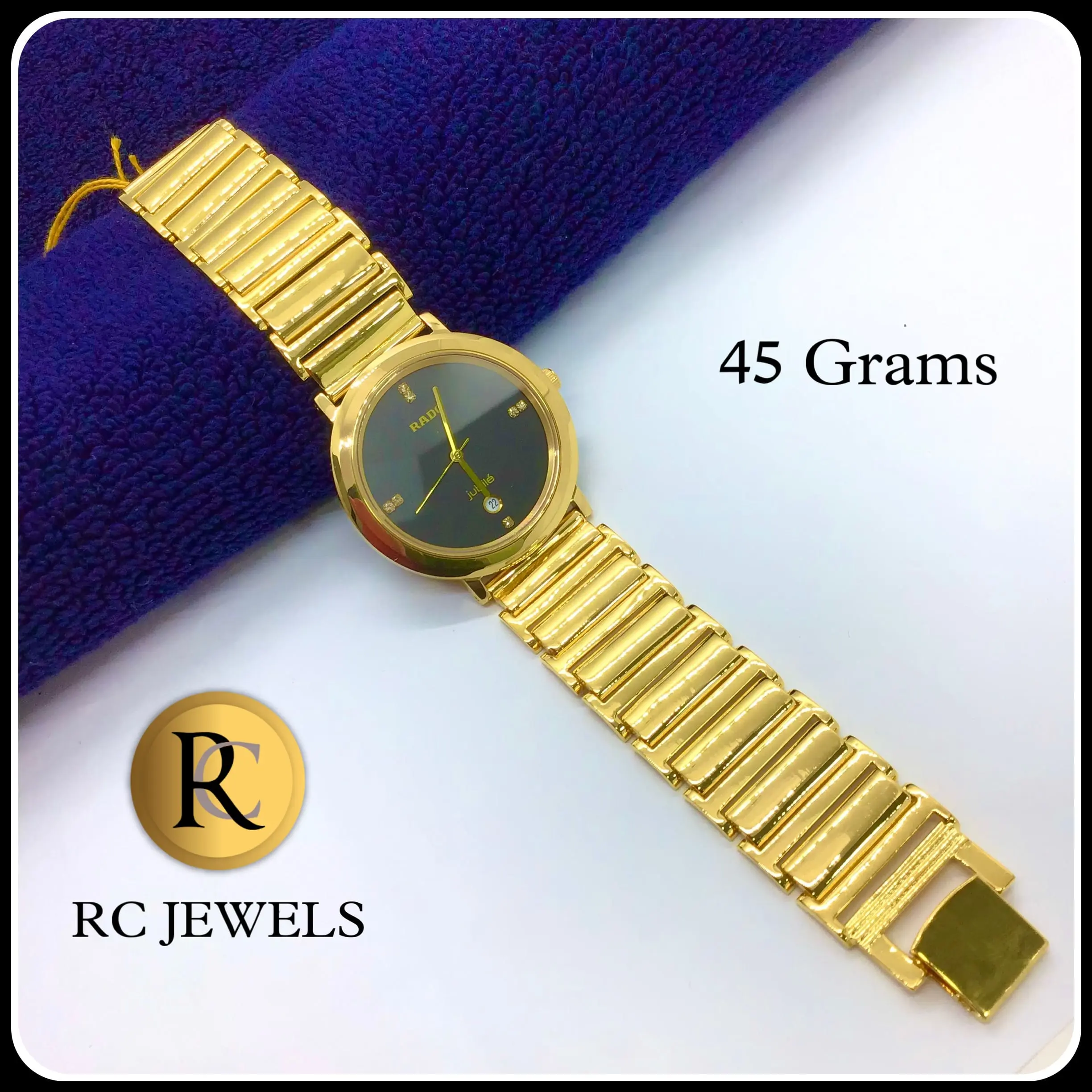 Gold Men Watch