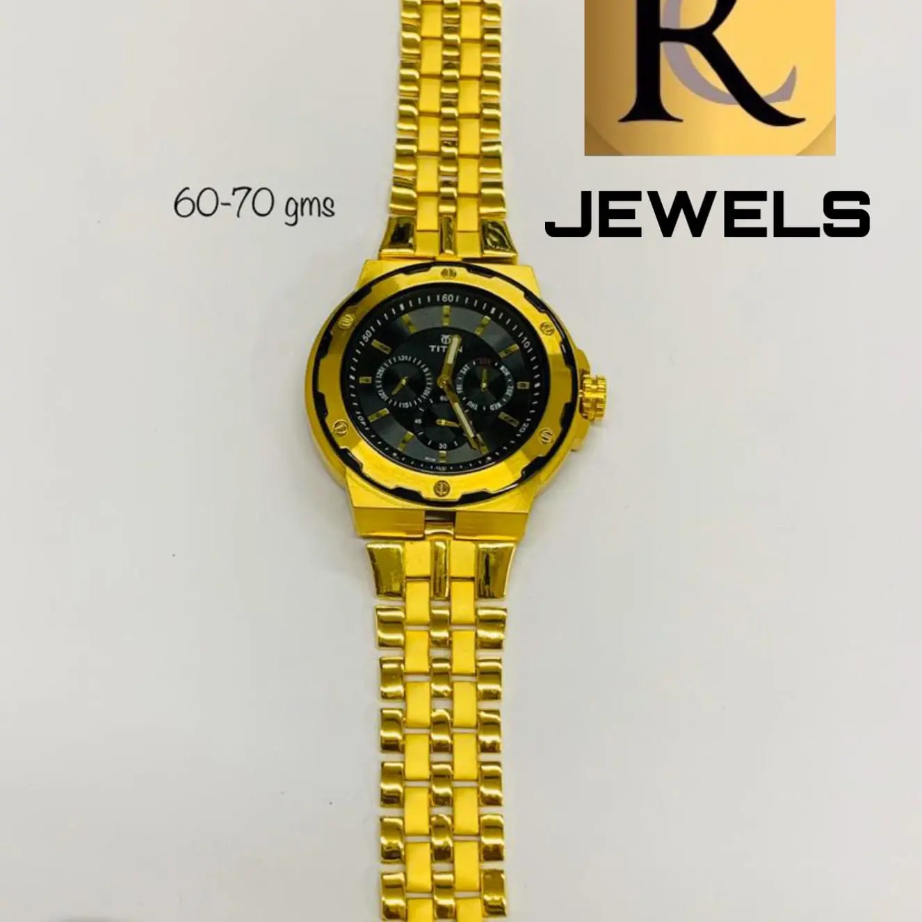 Gold Mens Watch