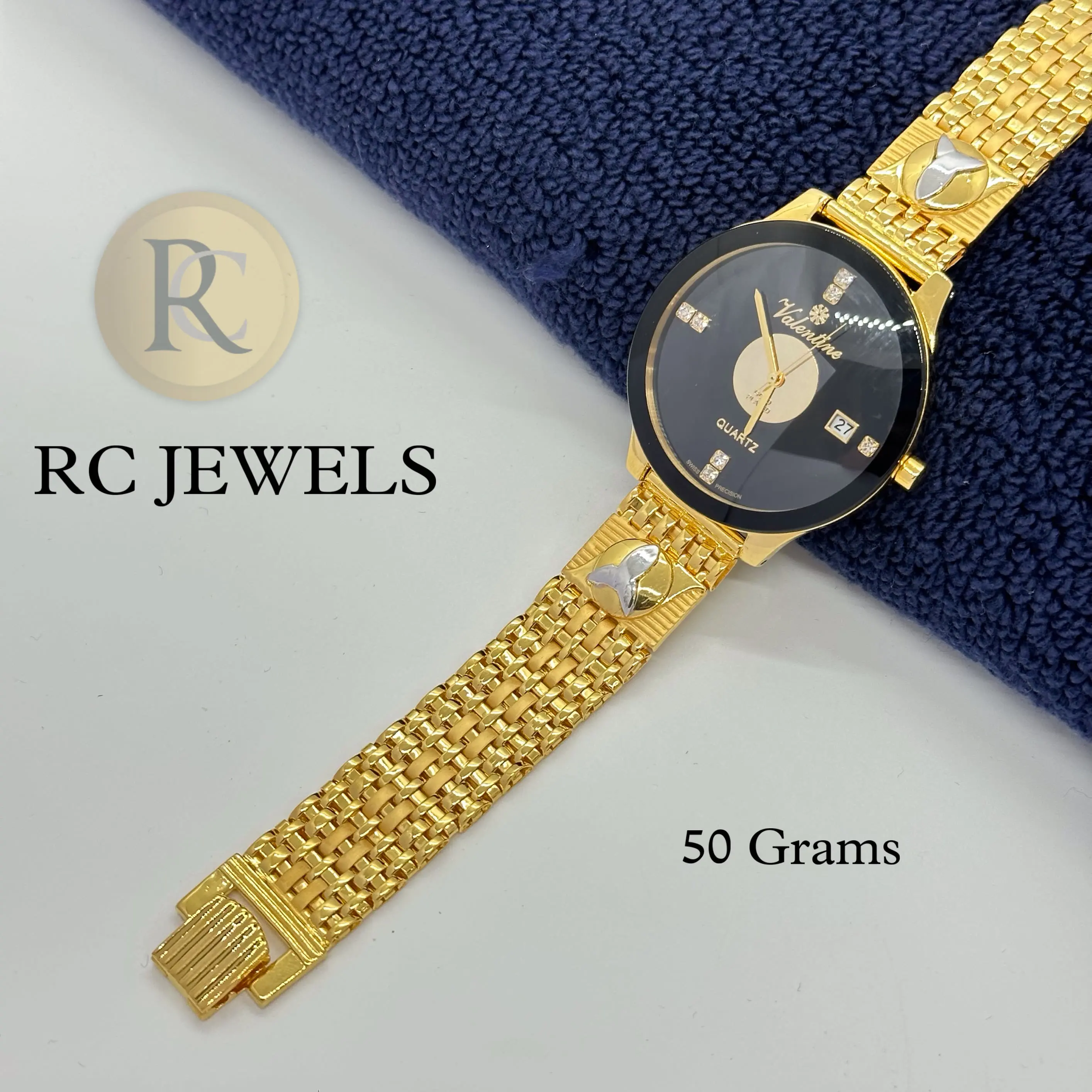 Gold Men Watch