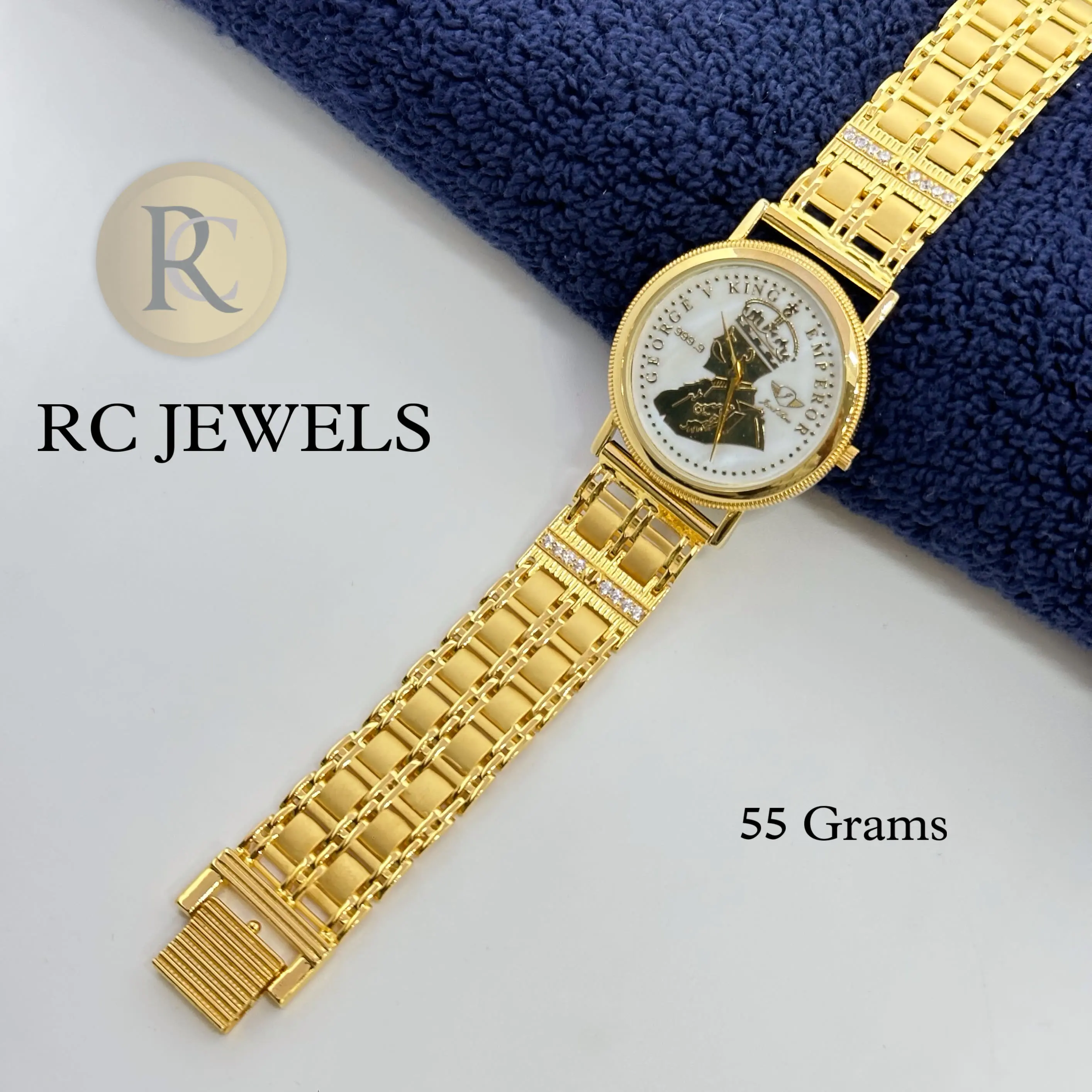 Gold Men Watch