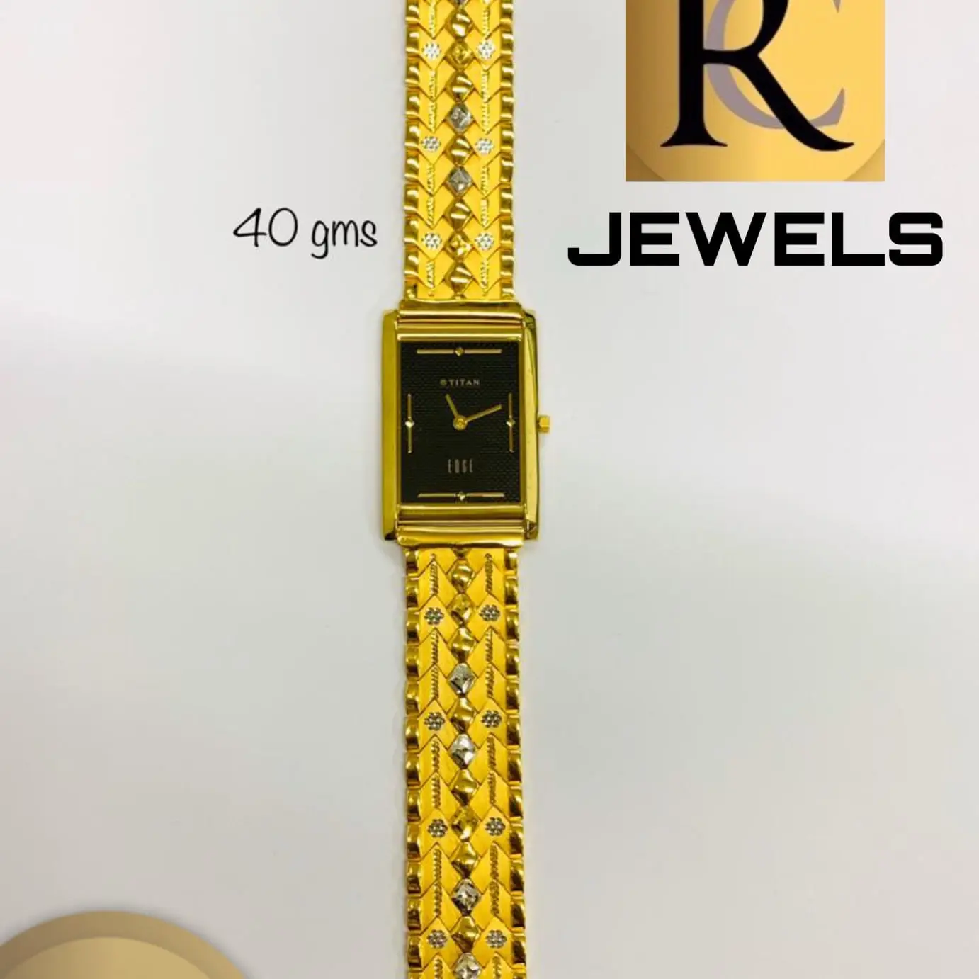 Gold Mens Watch