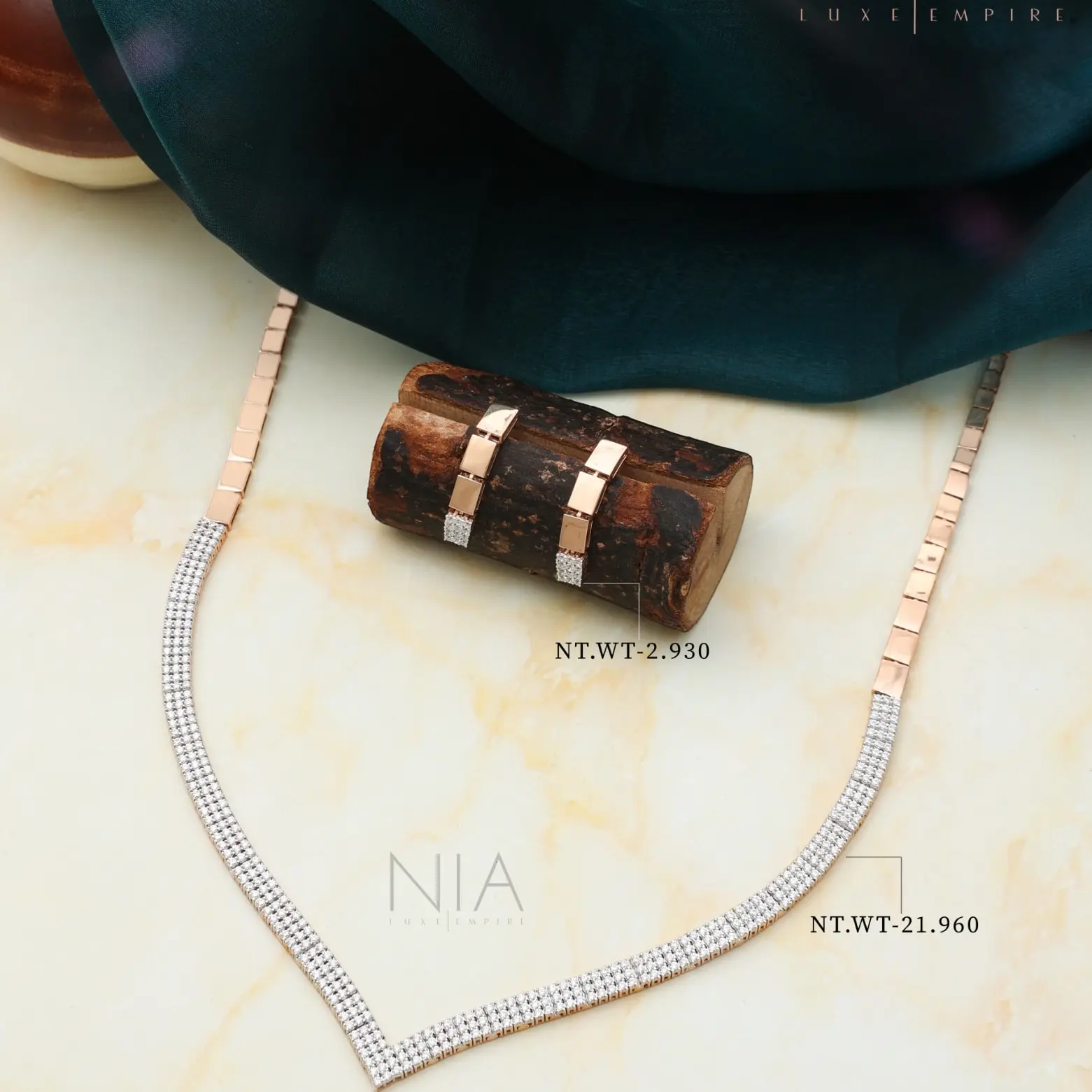 Rose Gold Necklace 24