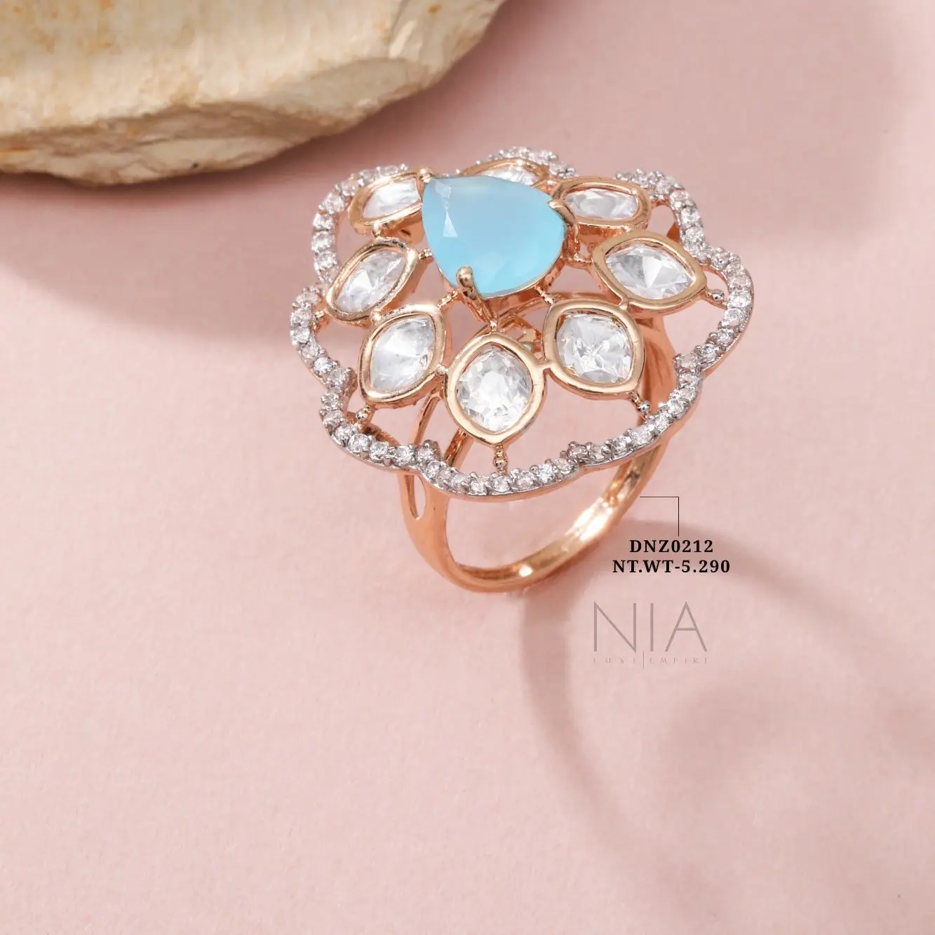 Mozzo Cocktail Ring 57