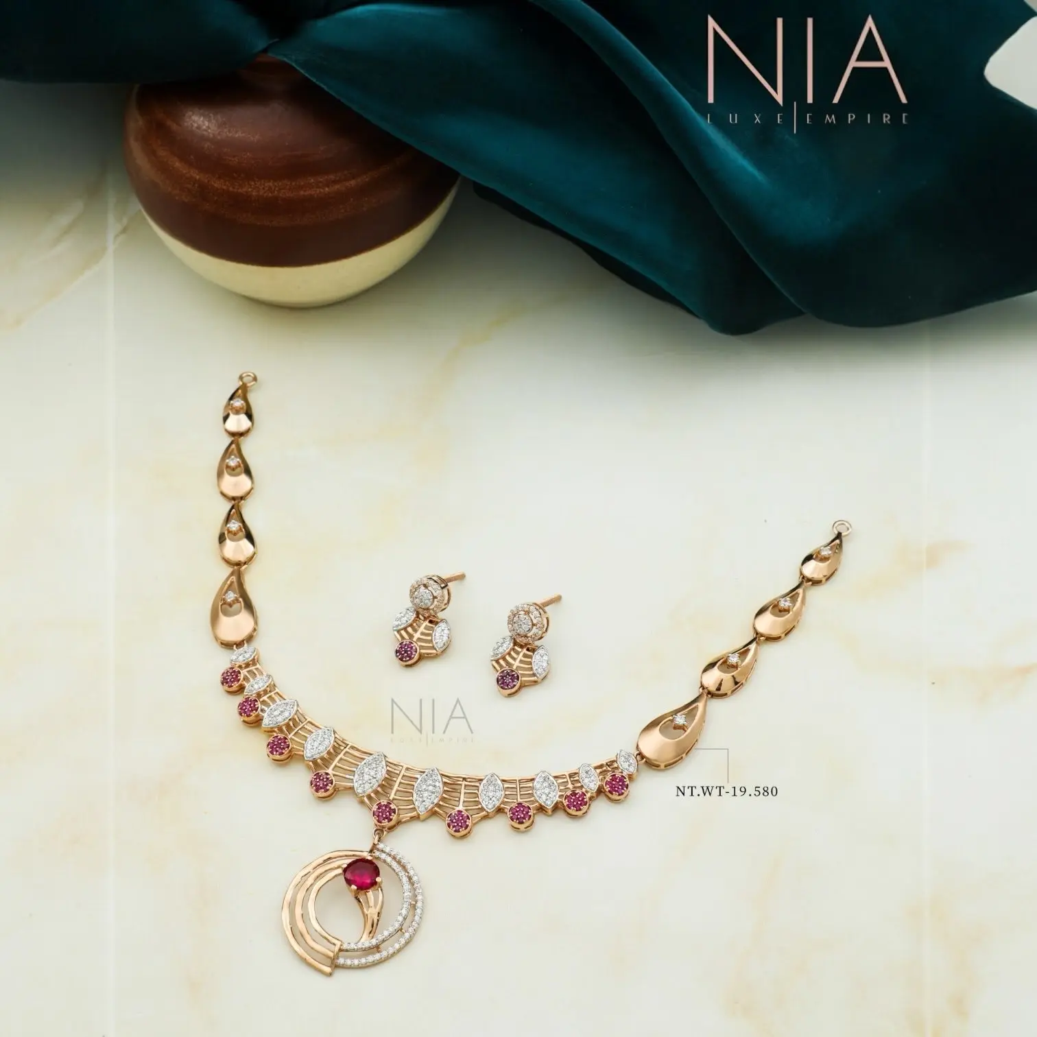 Rose Gold Necklace 10