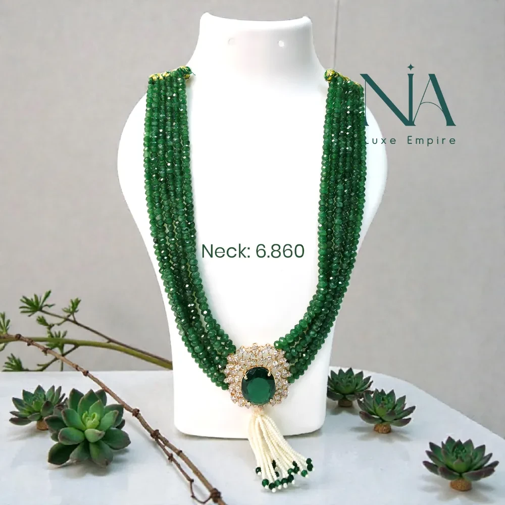 Rose gold necklace 153