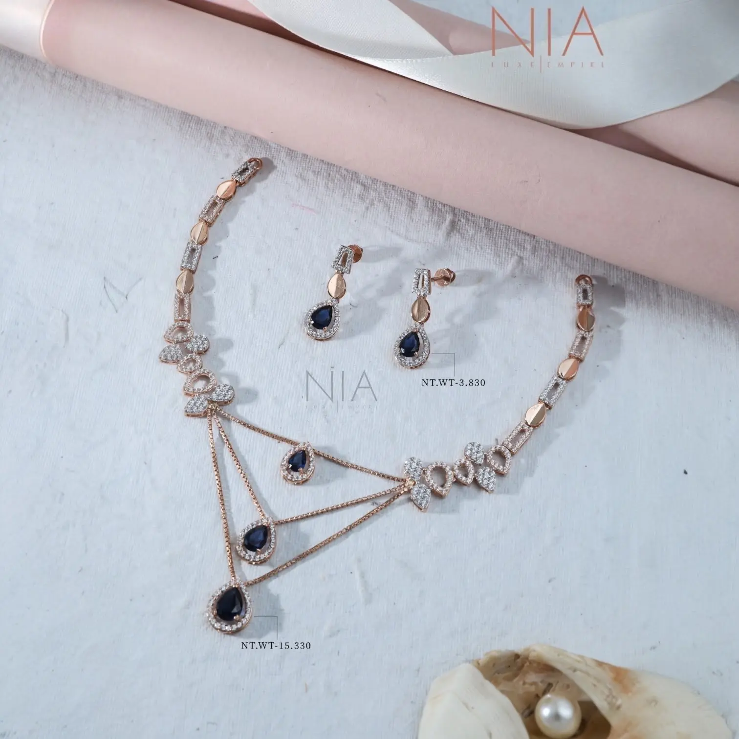 Rose Gold Necklace 17
