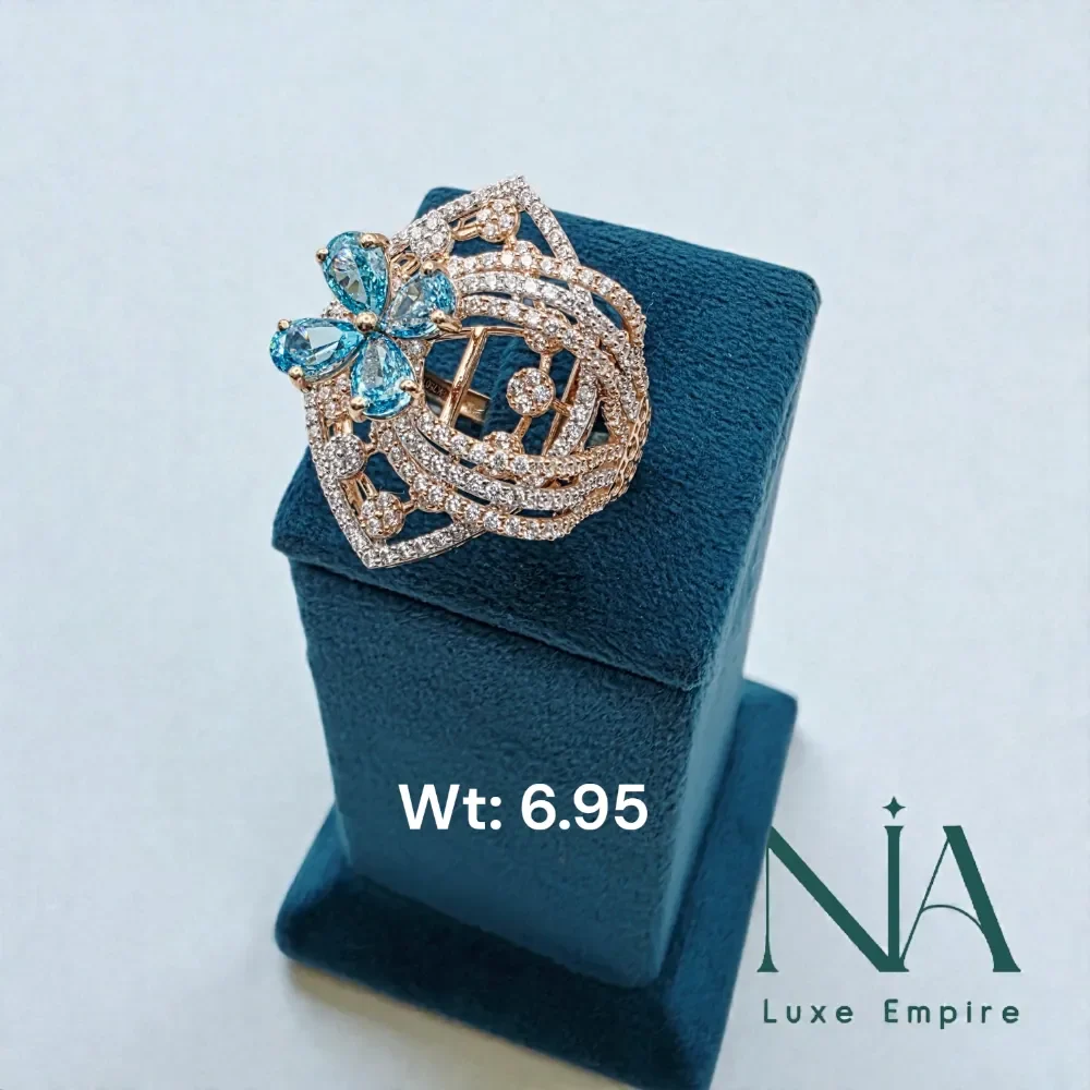 Fancy Ladies Ring 60